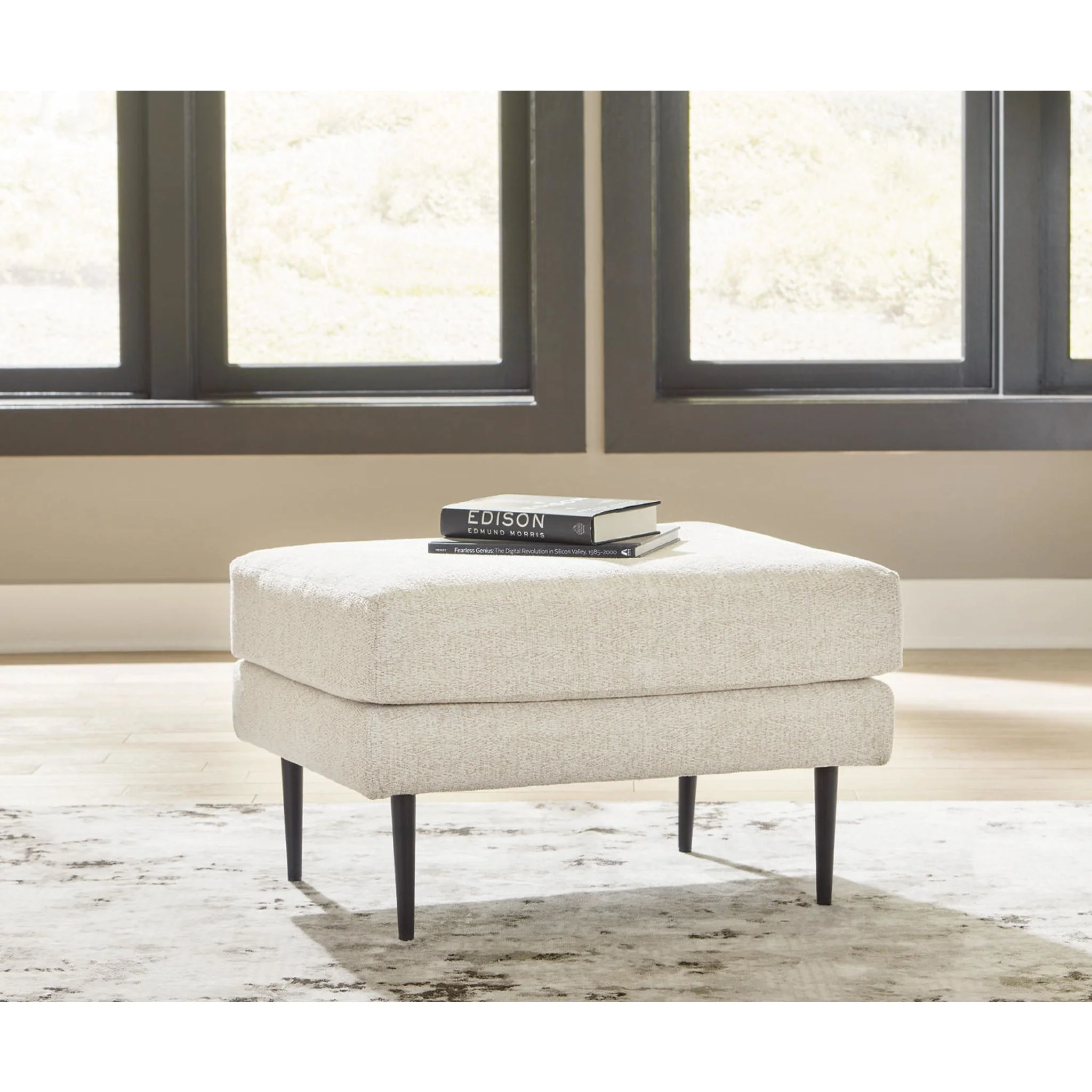 Hazela Ottoman - Charcoal - Image 20