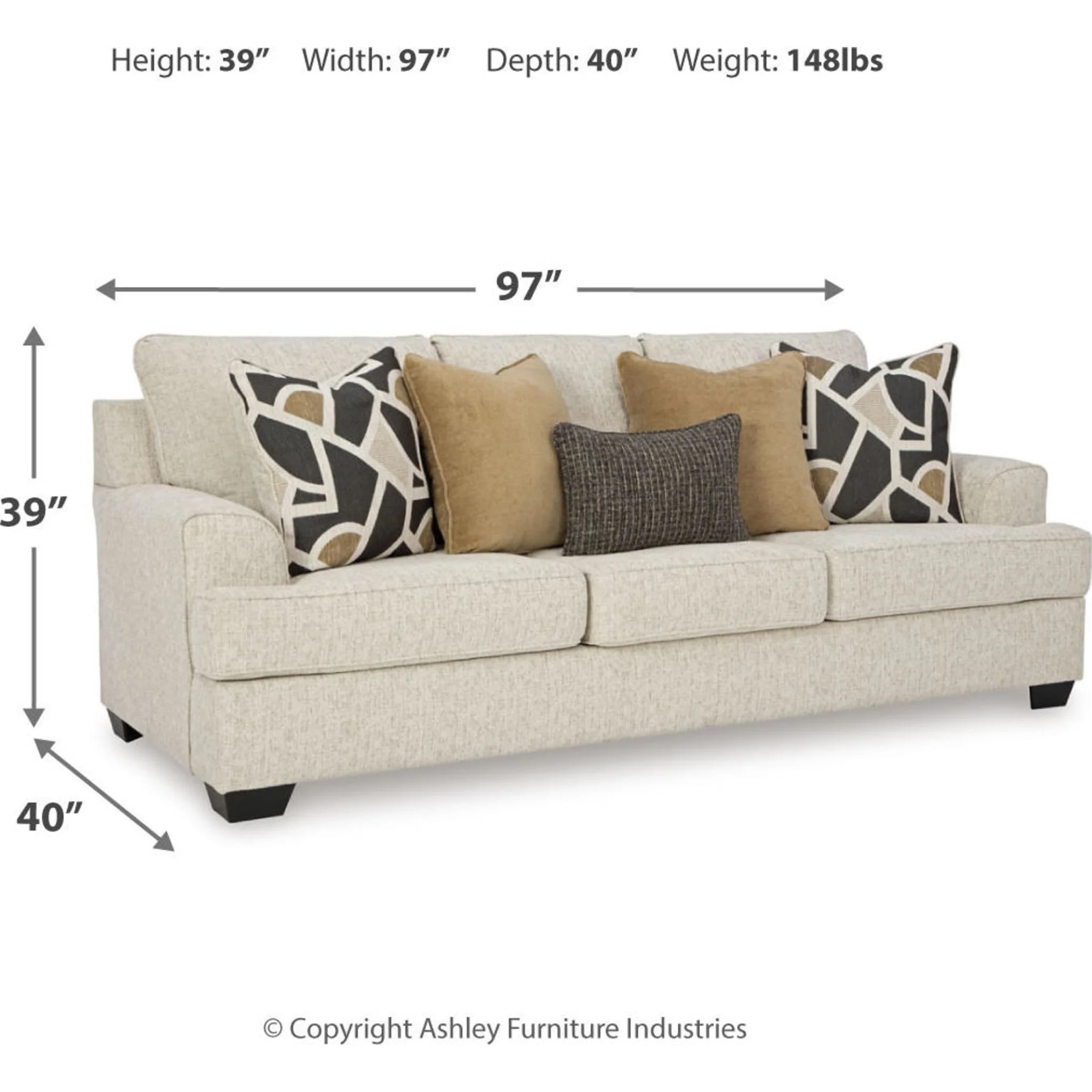 Heartcort Sofa - Quartz - Image 4