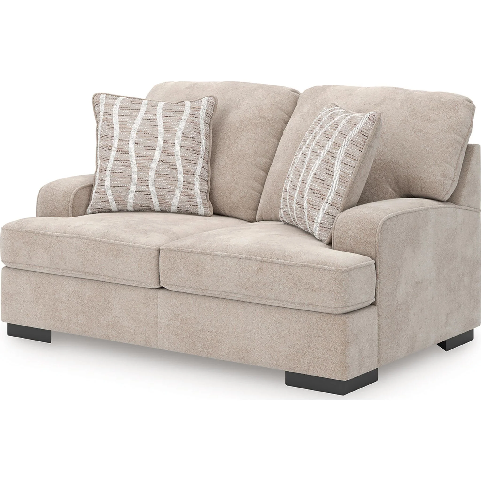 High Profile Loveseat - Taupe - Image 3