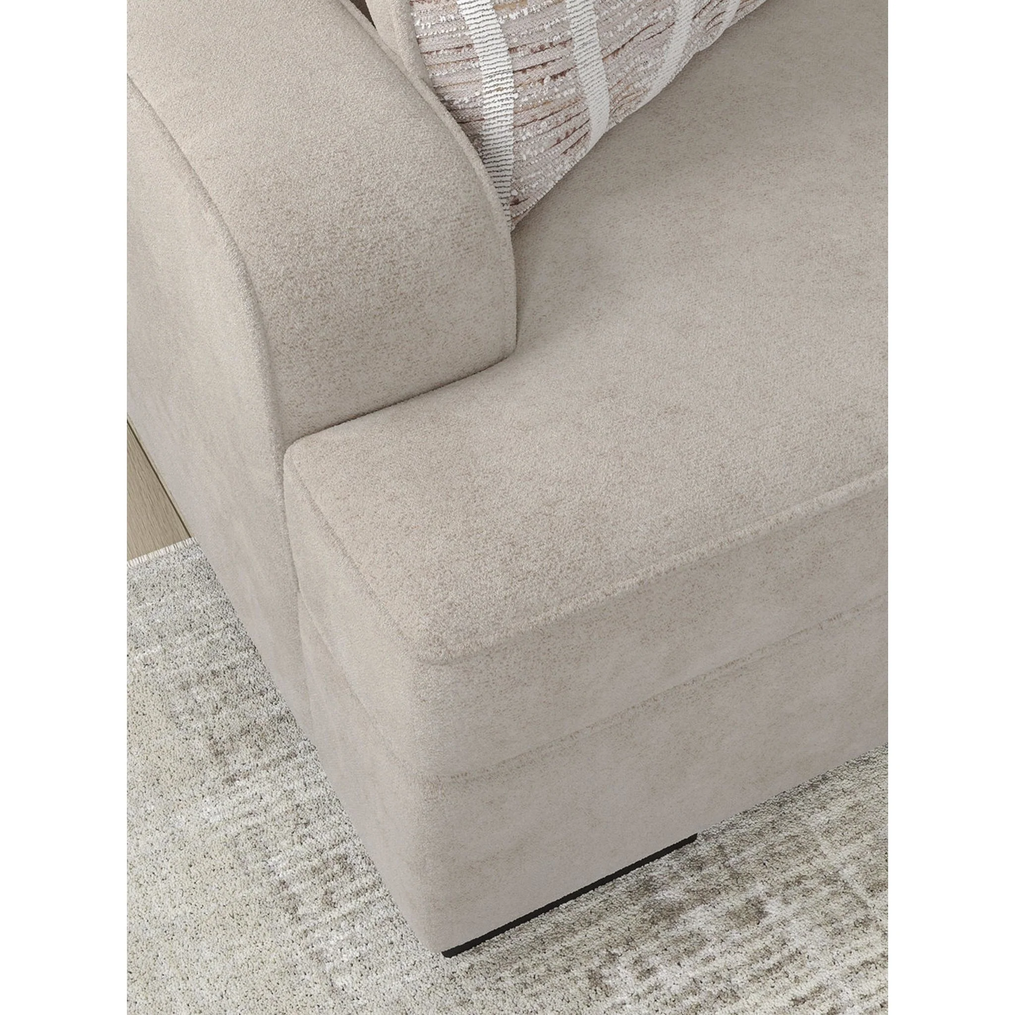 High Profile Loveseat - Taupe - Image 6