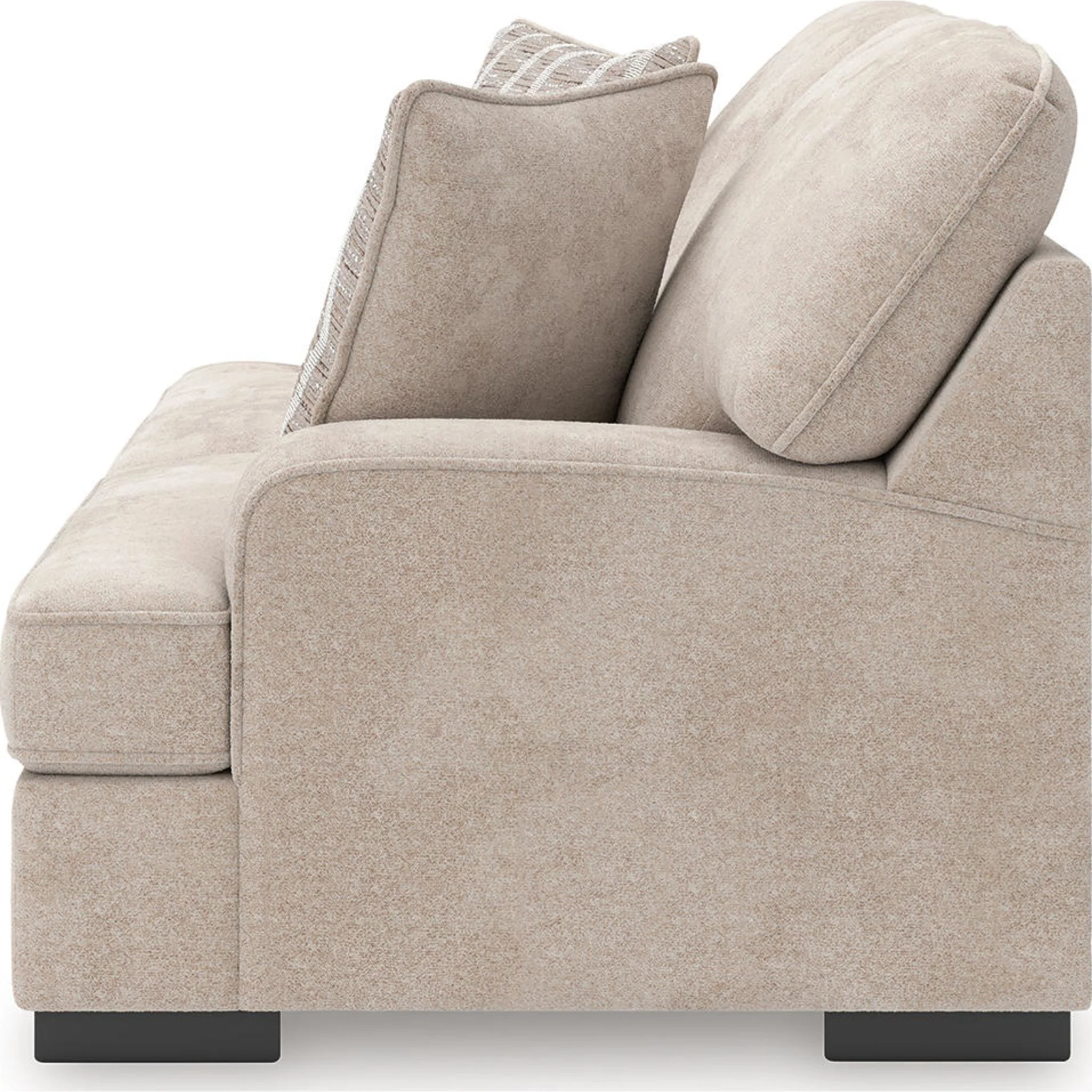 High Profile Loveseat - Taupe - Image 7