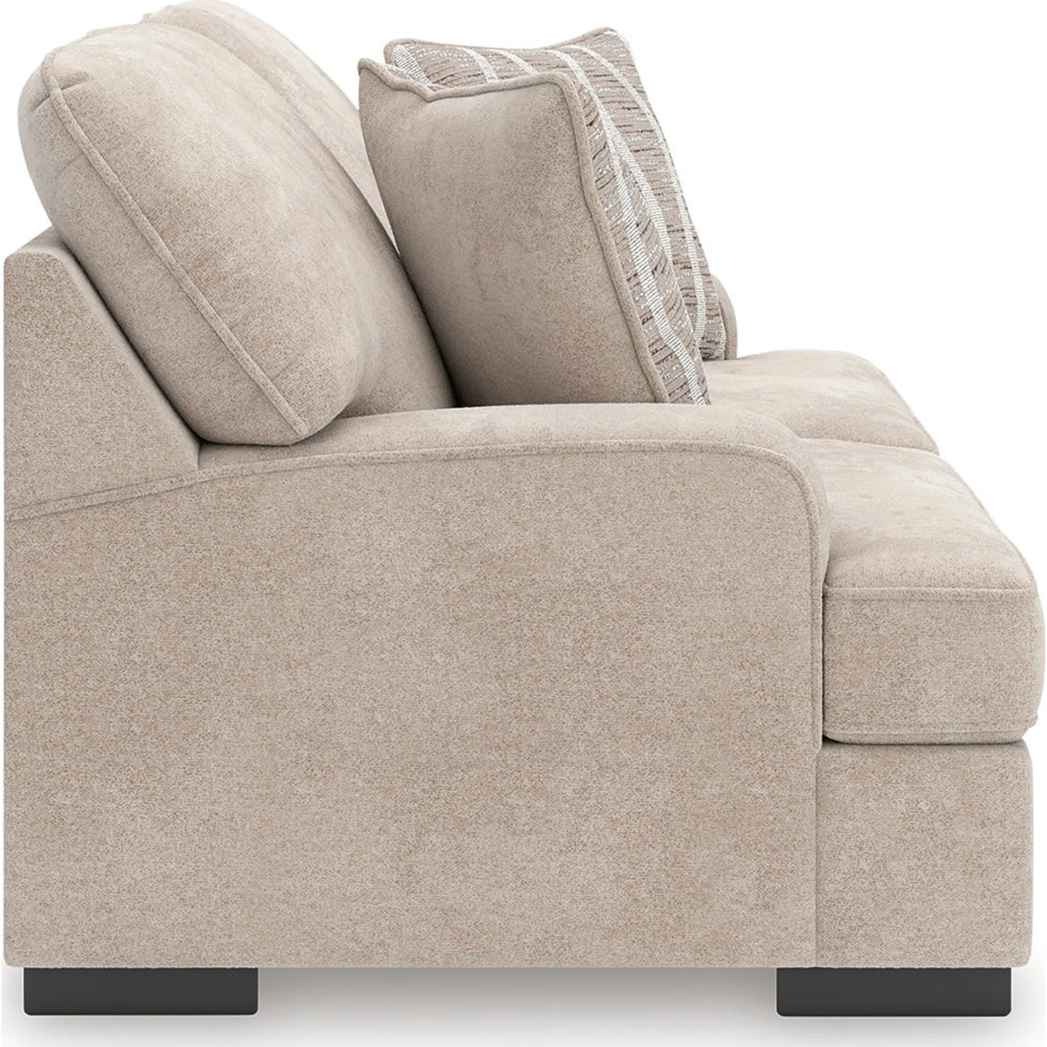 High Profile Loveseat - Taupe - Image 8