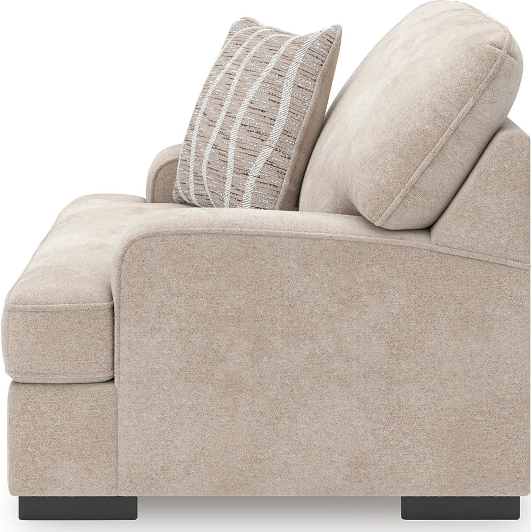 High Profile Oversized Chair - Taupe - Image 6
