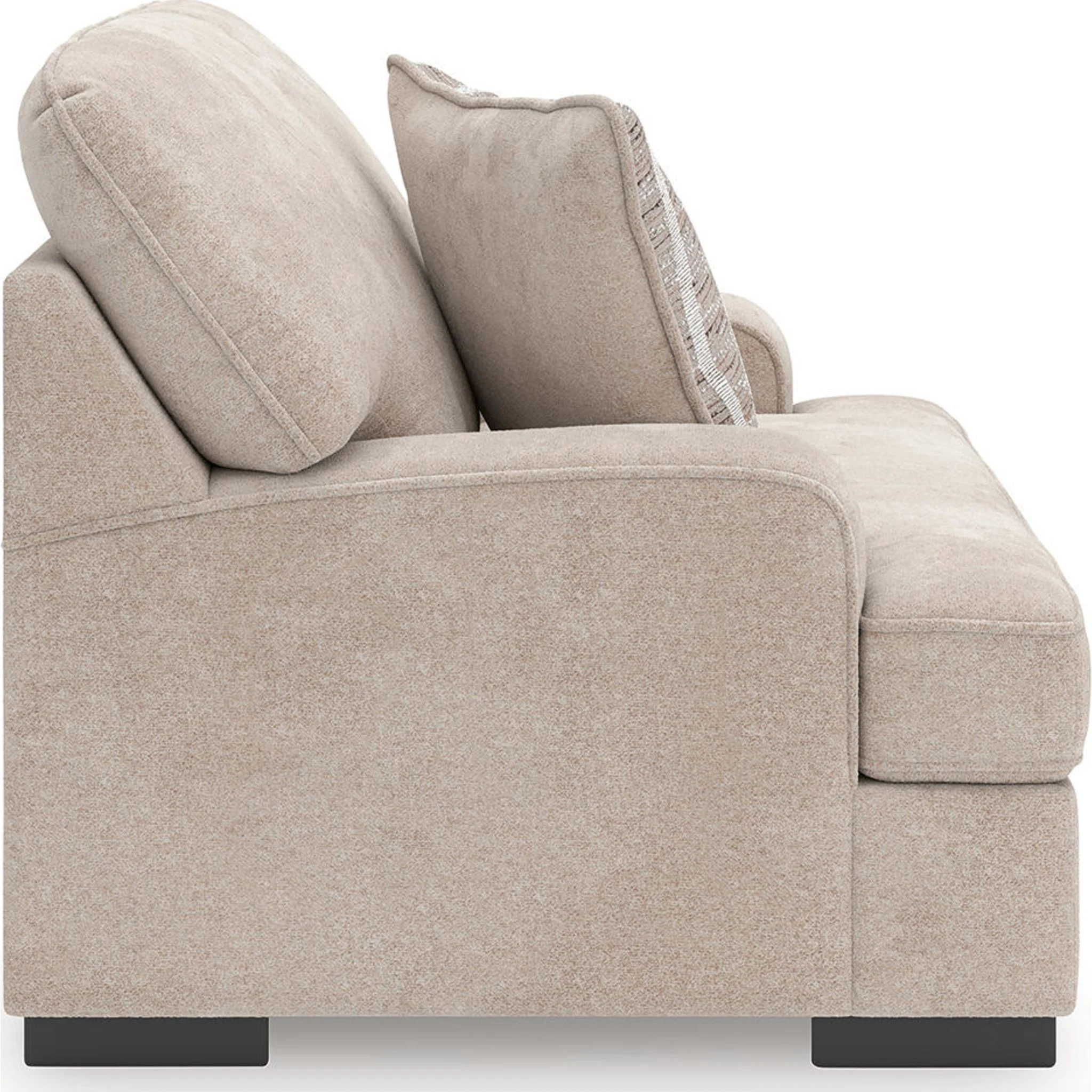 High Profile Oversized Chair - Taupe - Image 7