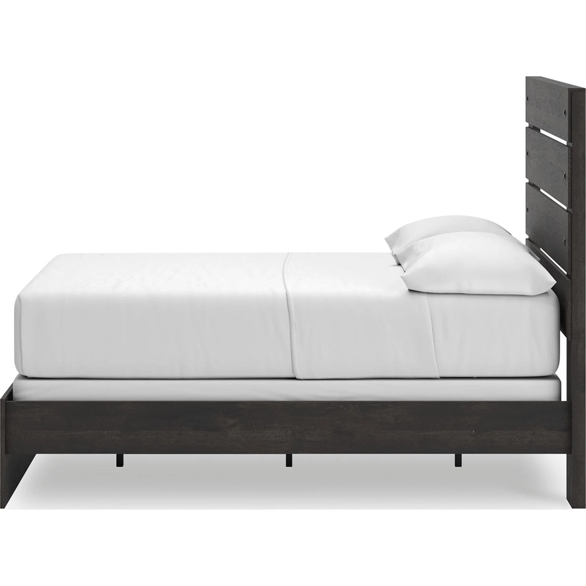 Hollivern 6 Piece Full Panel Bedroom - Dark Gray - Image 18