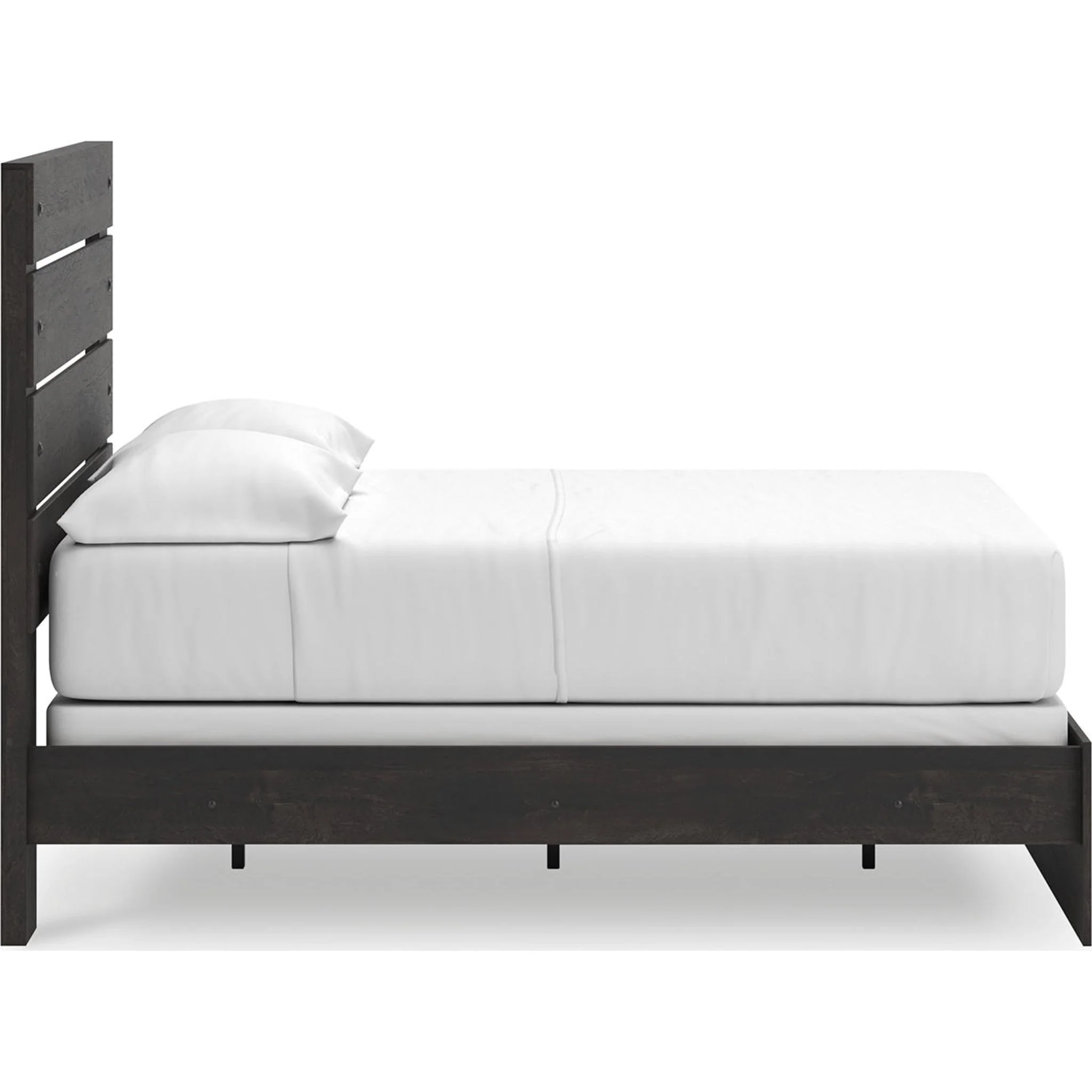 Hollivern 6 Piece Full Panel Bedroom - Dark Gray - Image 19