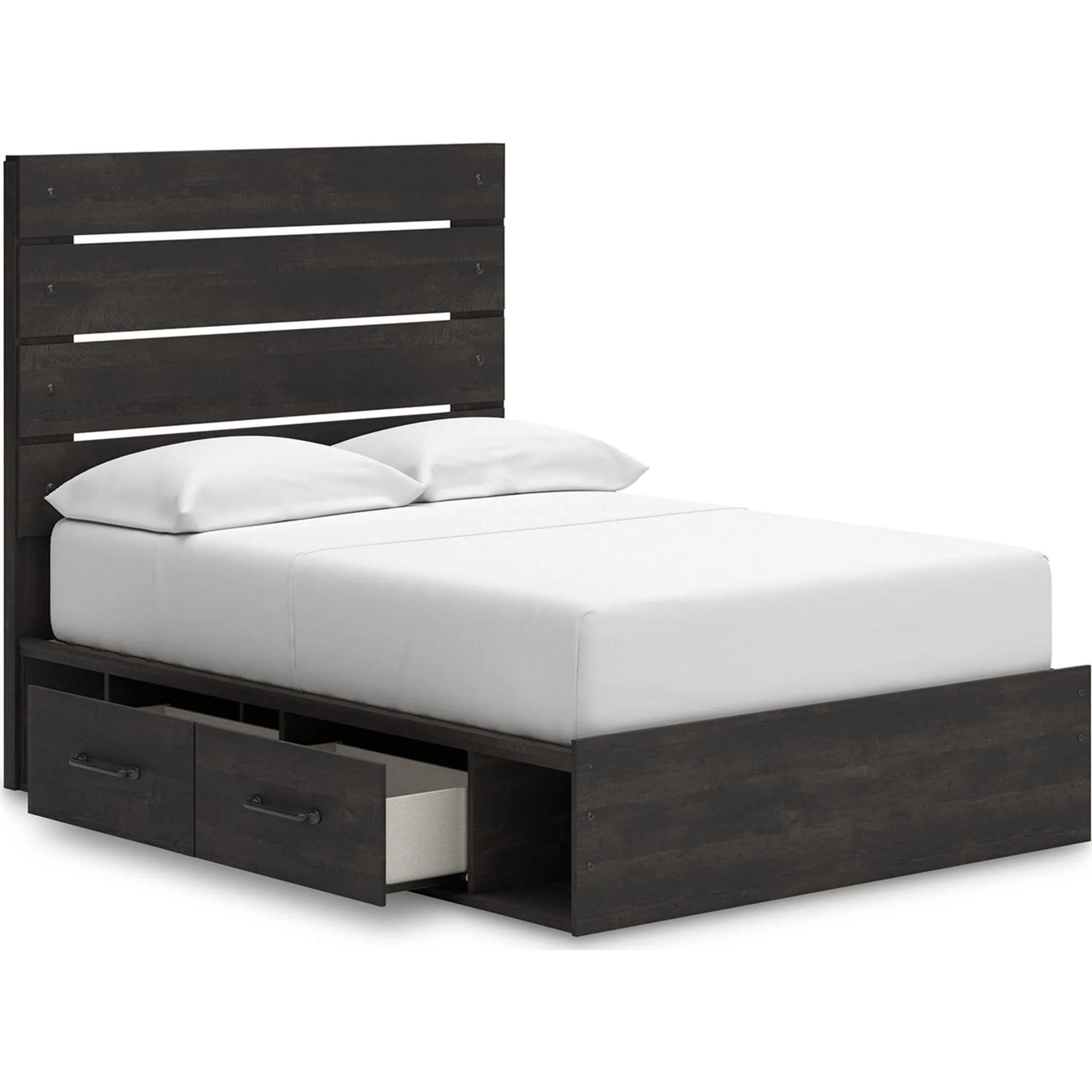 Hollivern 6 Piece Full Storage Bedroom - Dark Gray - Image 13