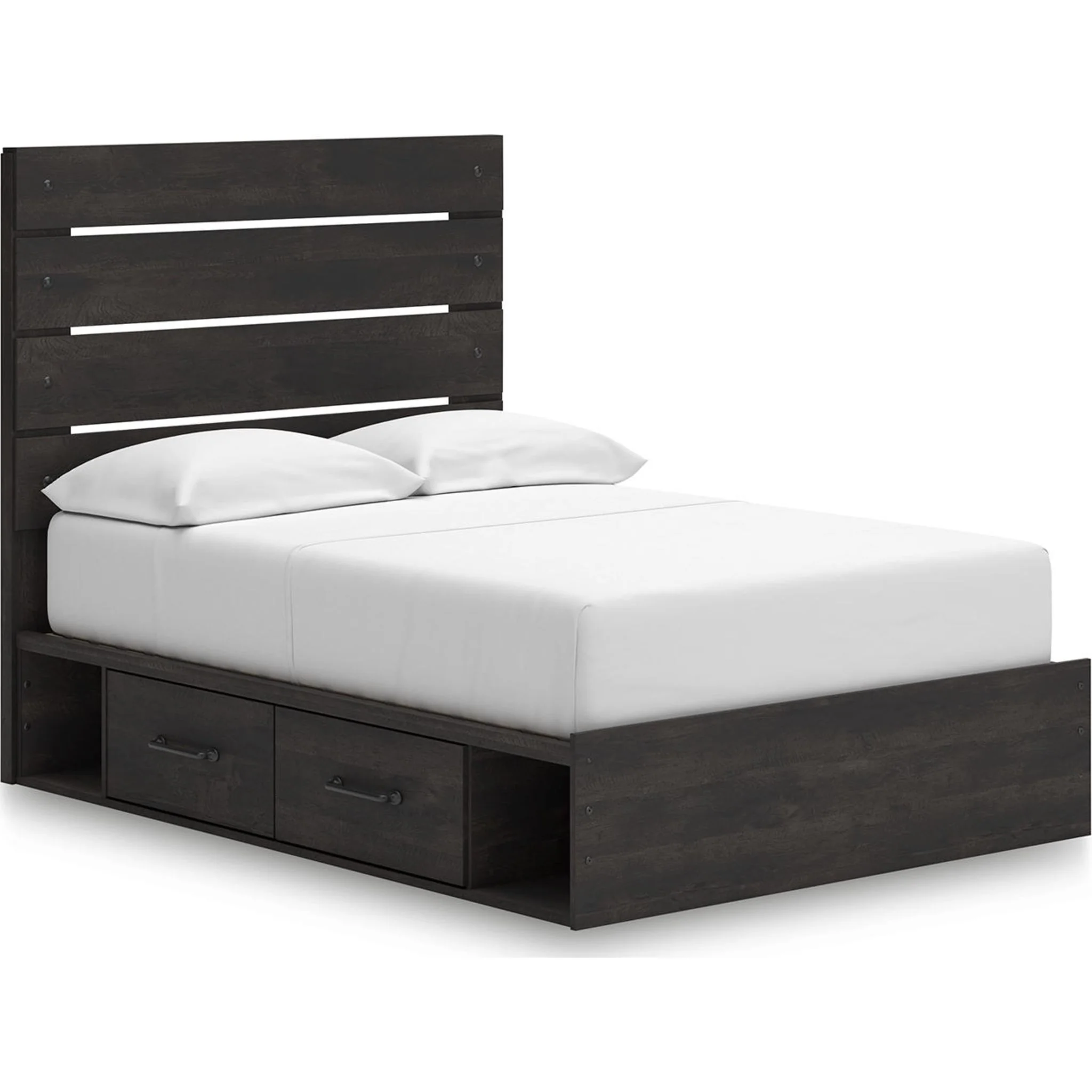Hollivern 6 Piece Full Storage Bedroom - Dark Gray - Image 14