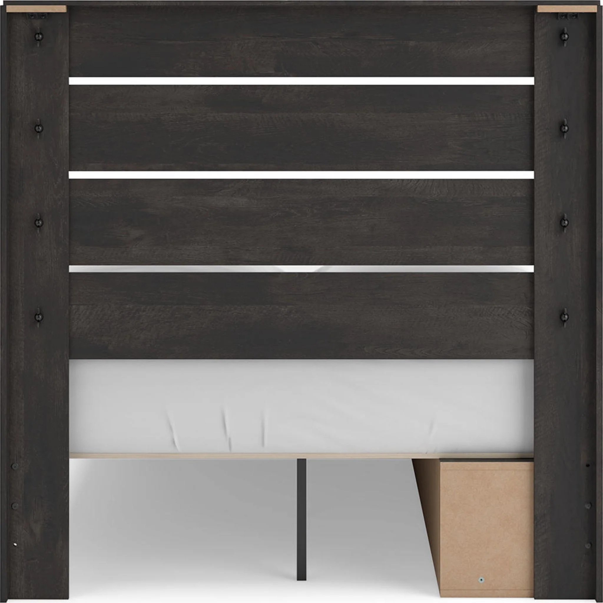 Hollivern 6 Piece Full Storage Bedroom - Dark Gray - Image 15