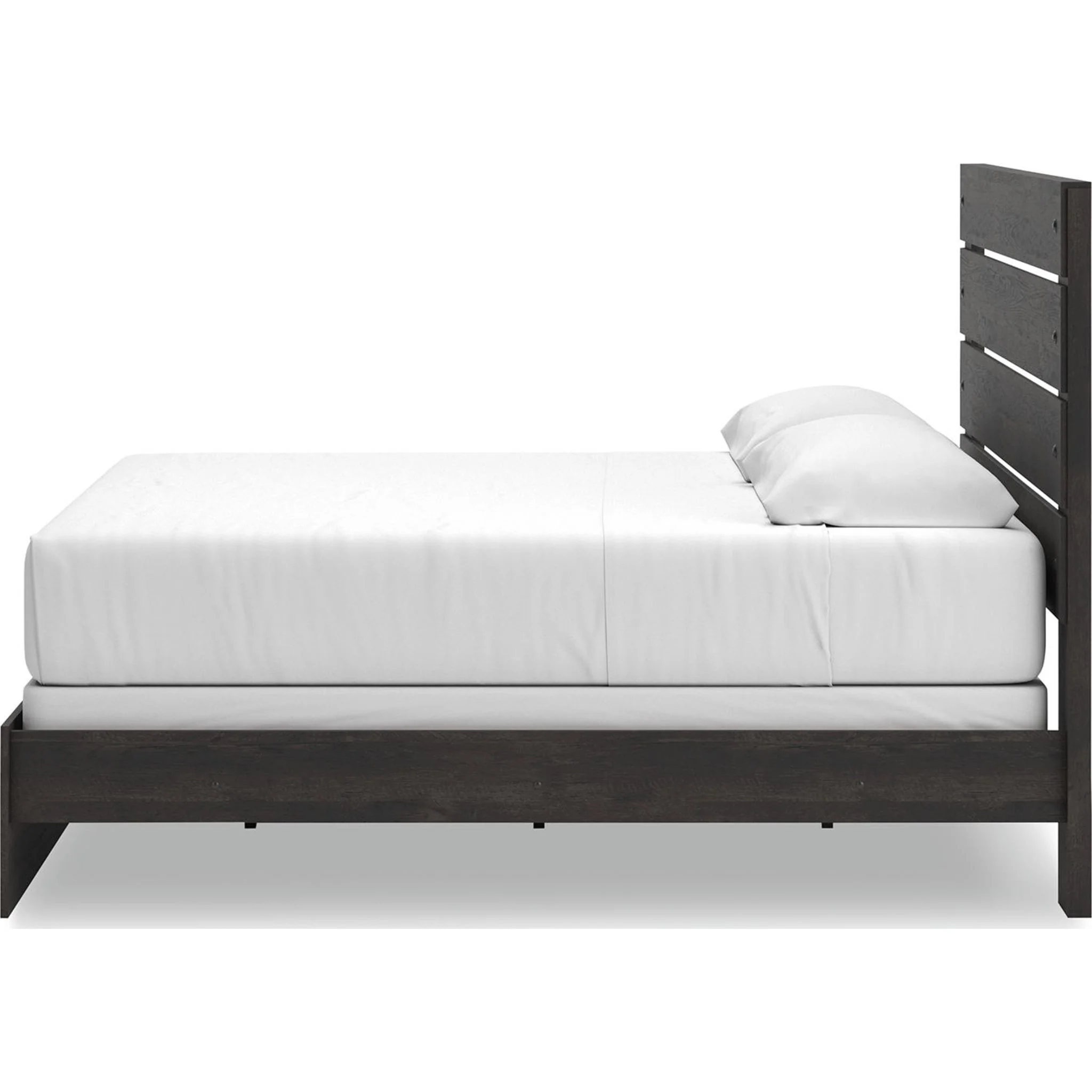 Hollivern 6 Piece King Panel Bedroom - Dark Gray - Image 18
