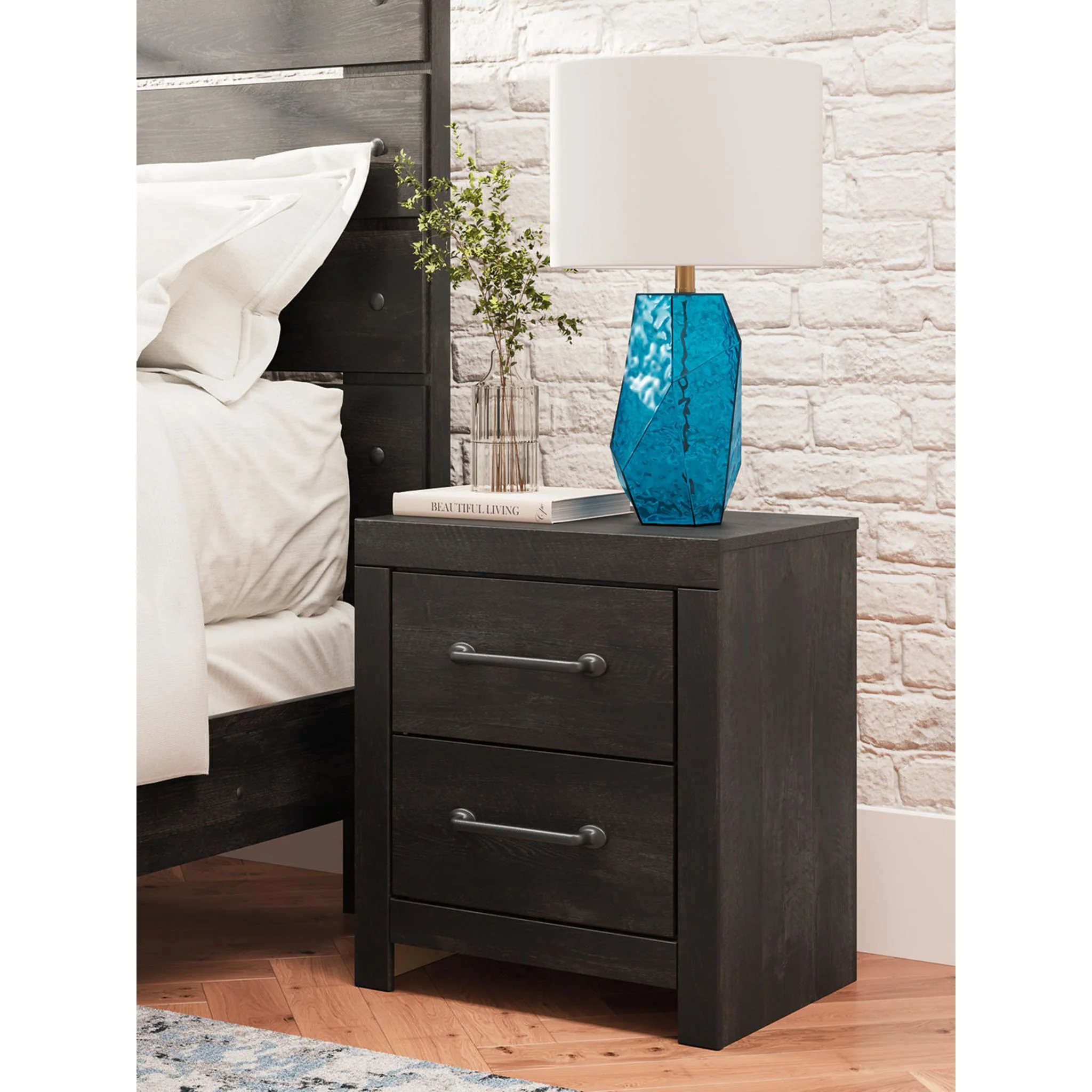 Hollivern 6 Piece Twin Storage Bedroom - Dark Gray - Image 32
