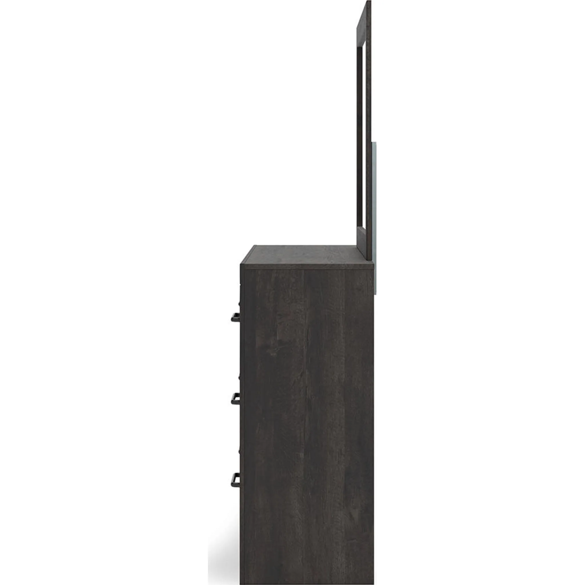 Hollivern Dresser and Mirror - Dark Gray - Image 9