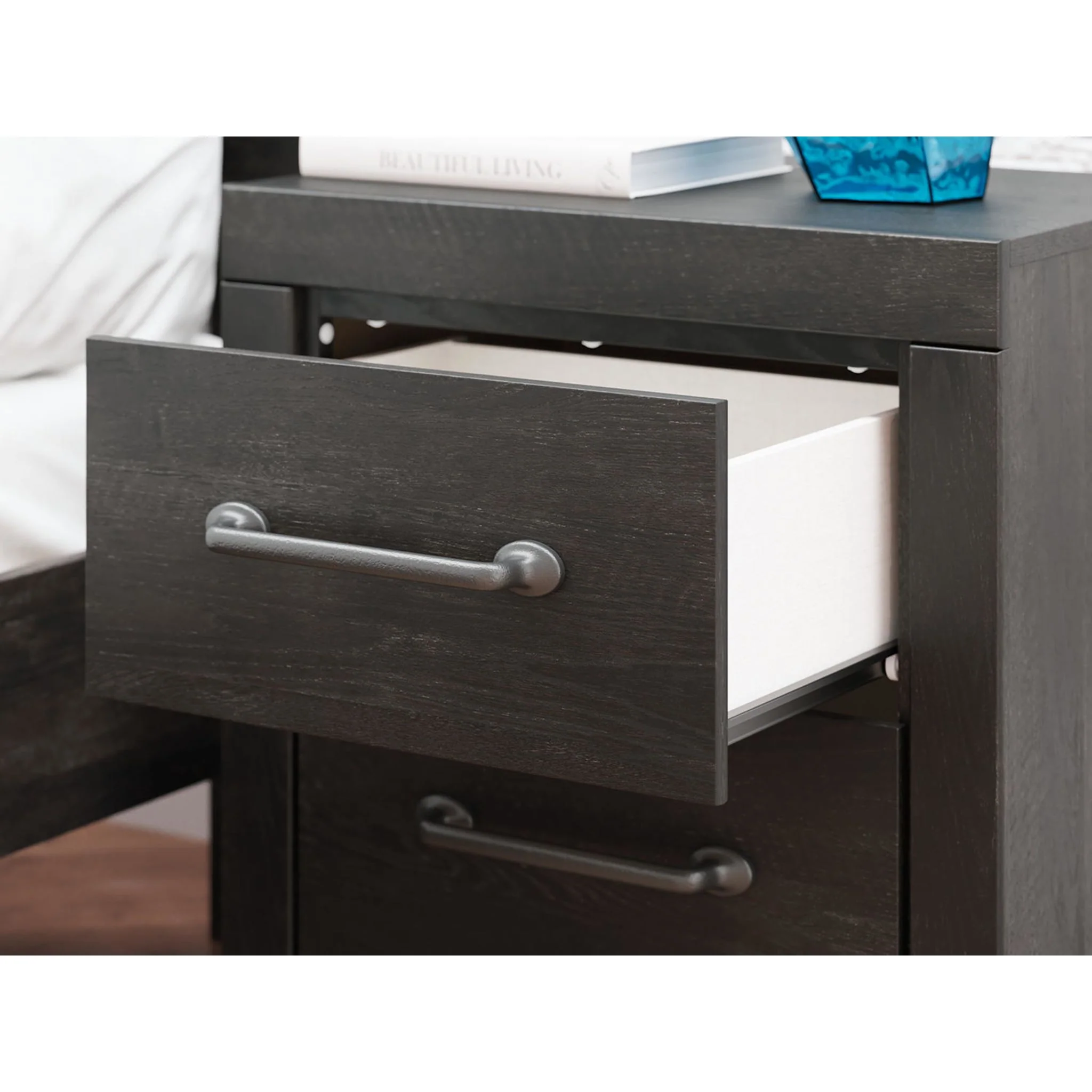 Hollivern Nightstand - Dark Gray - Image 8
