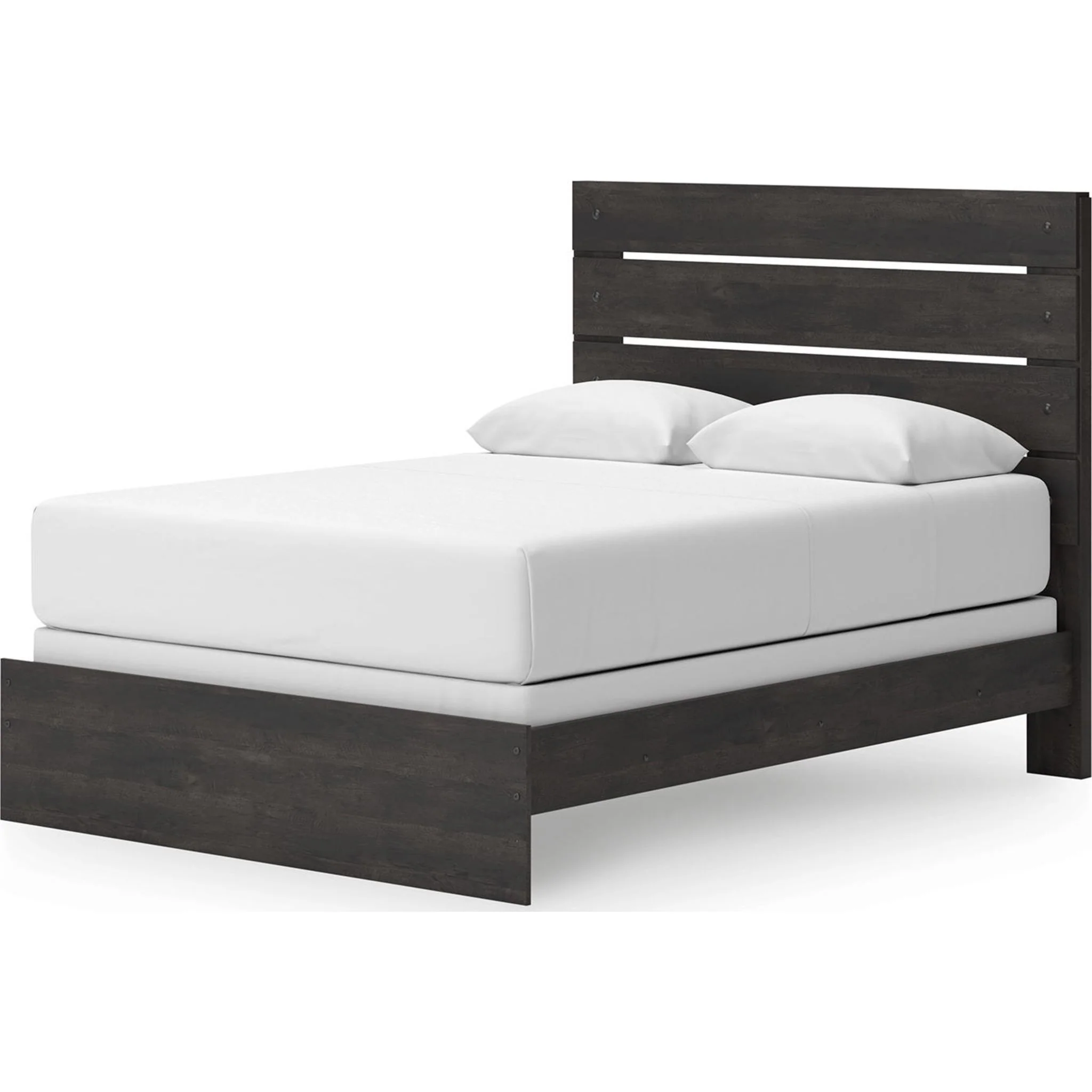 Hollivern Queen Panel Bed - Dark Gray - Image 6