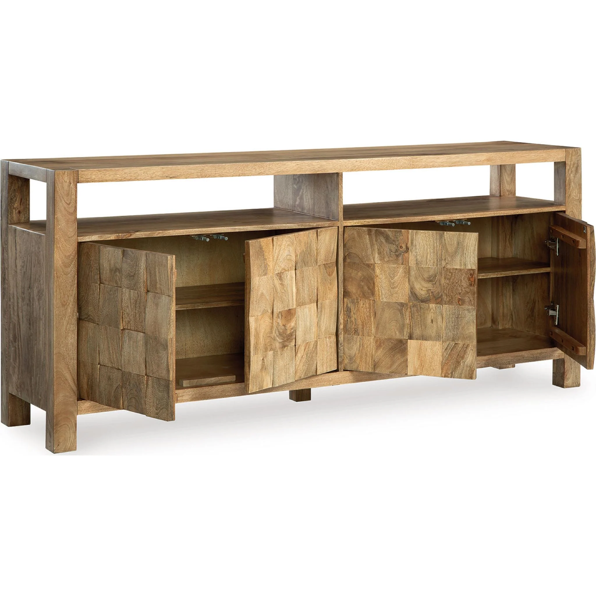 Hudwick Accent Cabinet - Natural Brown - Image 3