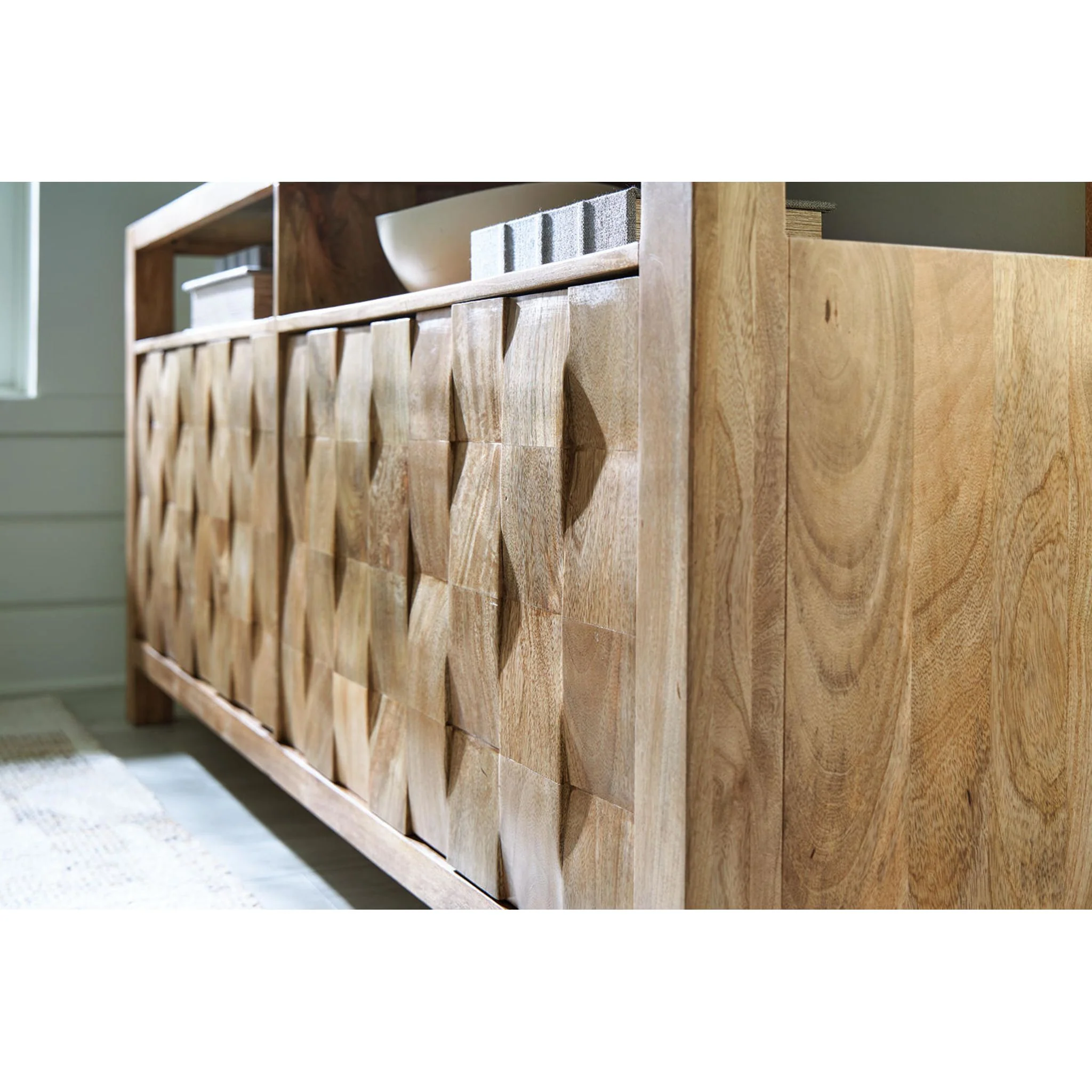 Hudwick Accent Cabinet - Natural Brown - Image 5