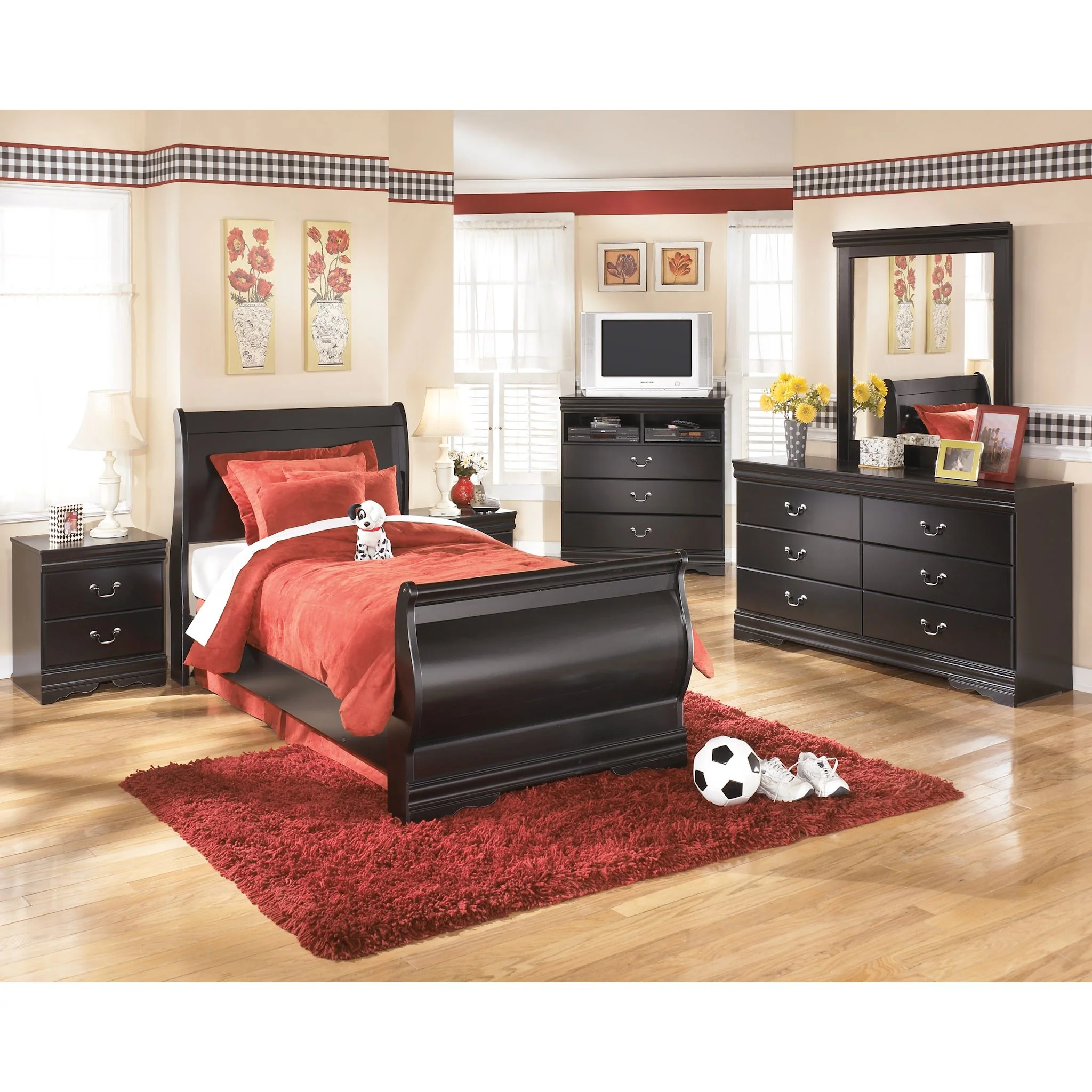 Huey Vineyard Dresser - Black - Image 3