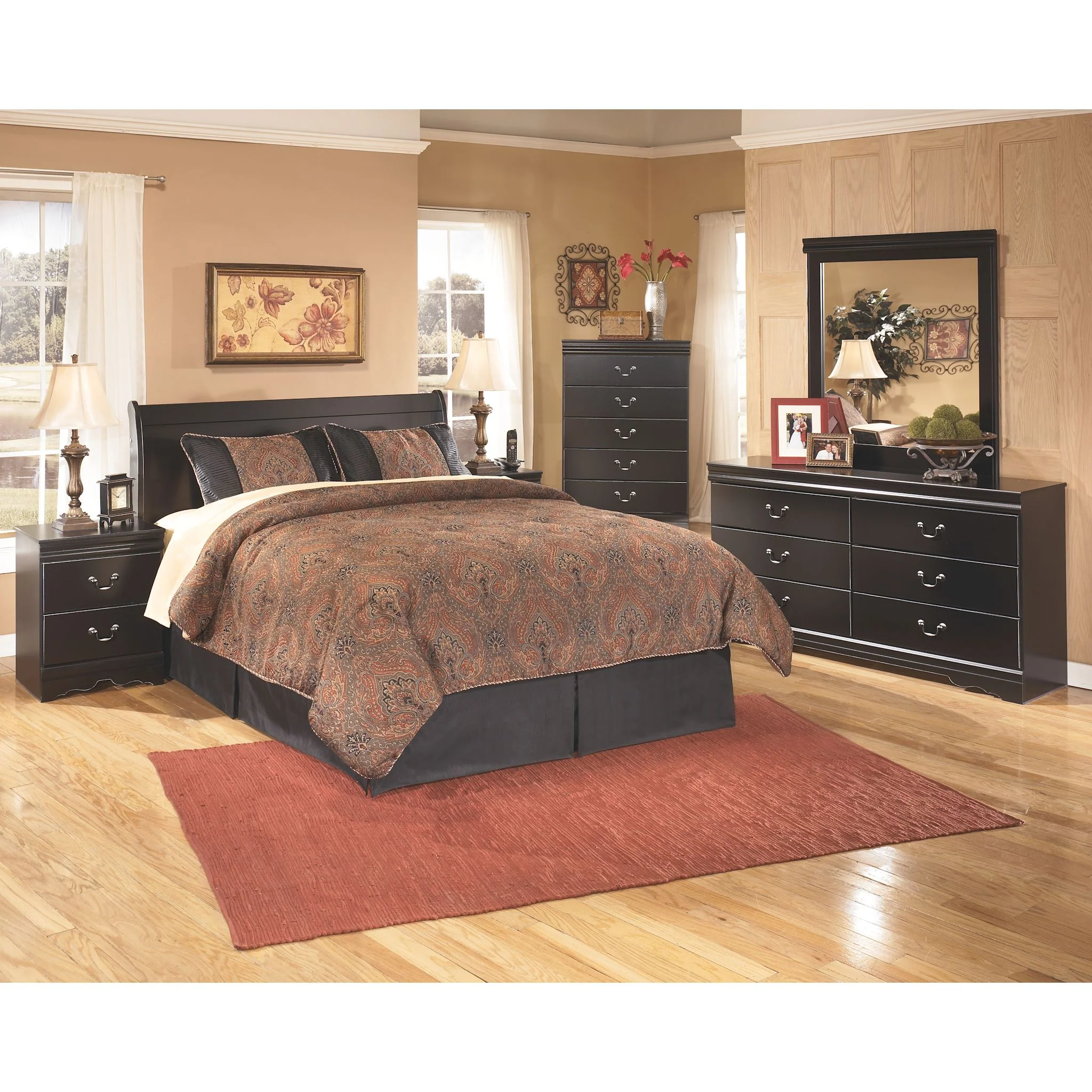 Huey Vineyard Dresser - Black - Image 4