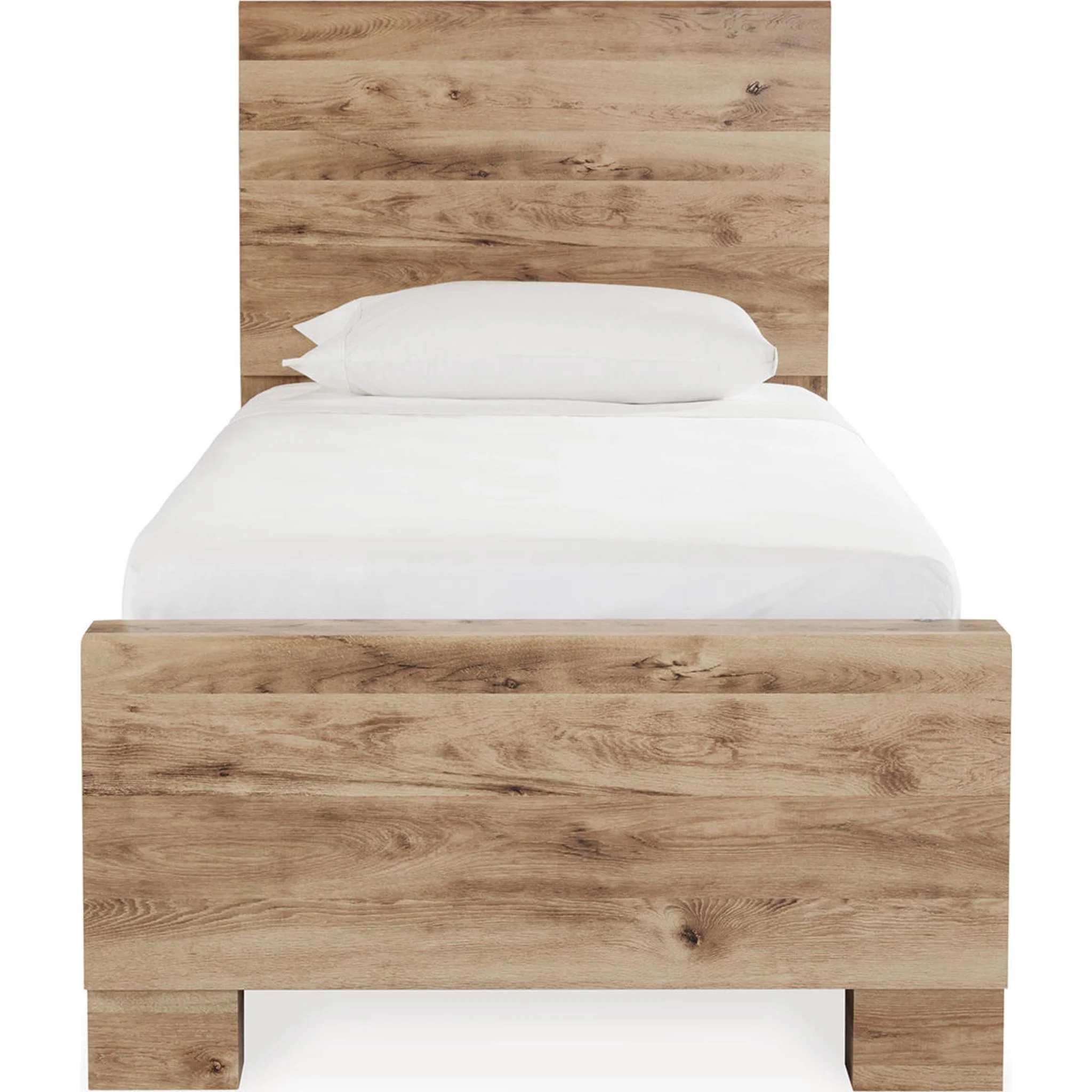 Hyanna 6 Piece Bed with 4 Drawer Storage Bedroom - Tan Brown - Image 10