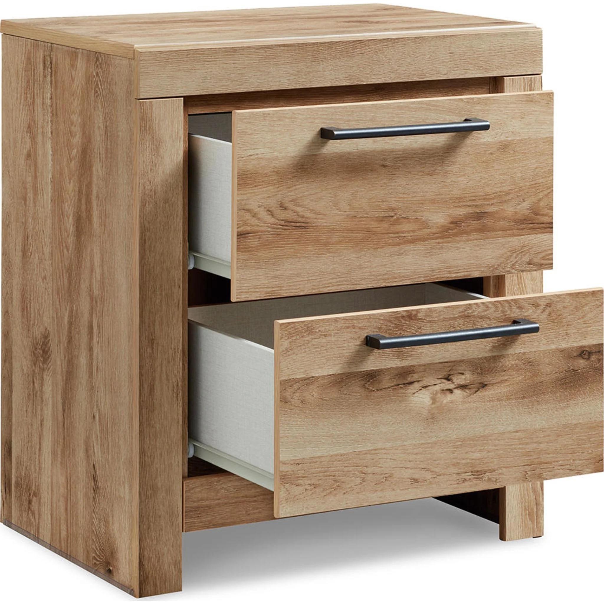 Hyanna 6 Piece King Panel Bedroom - Tan Brown - Image 15