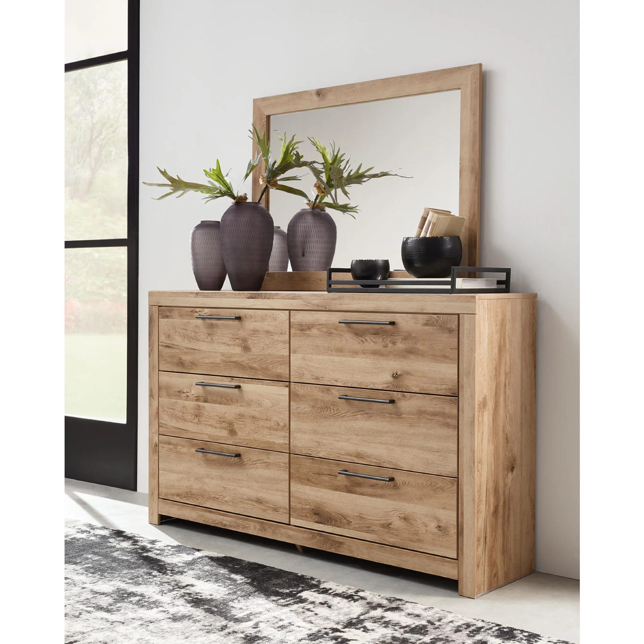 Hyanna 6 Piece King Storage Bedroom - Tan Brown - Image 20