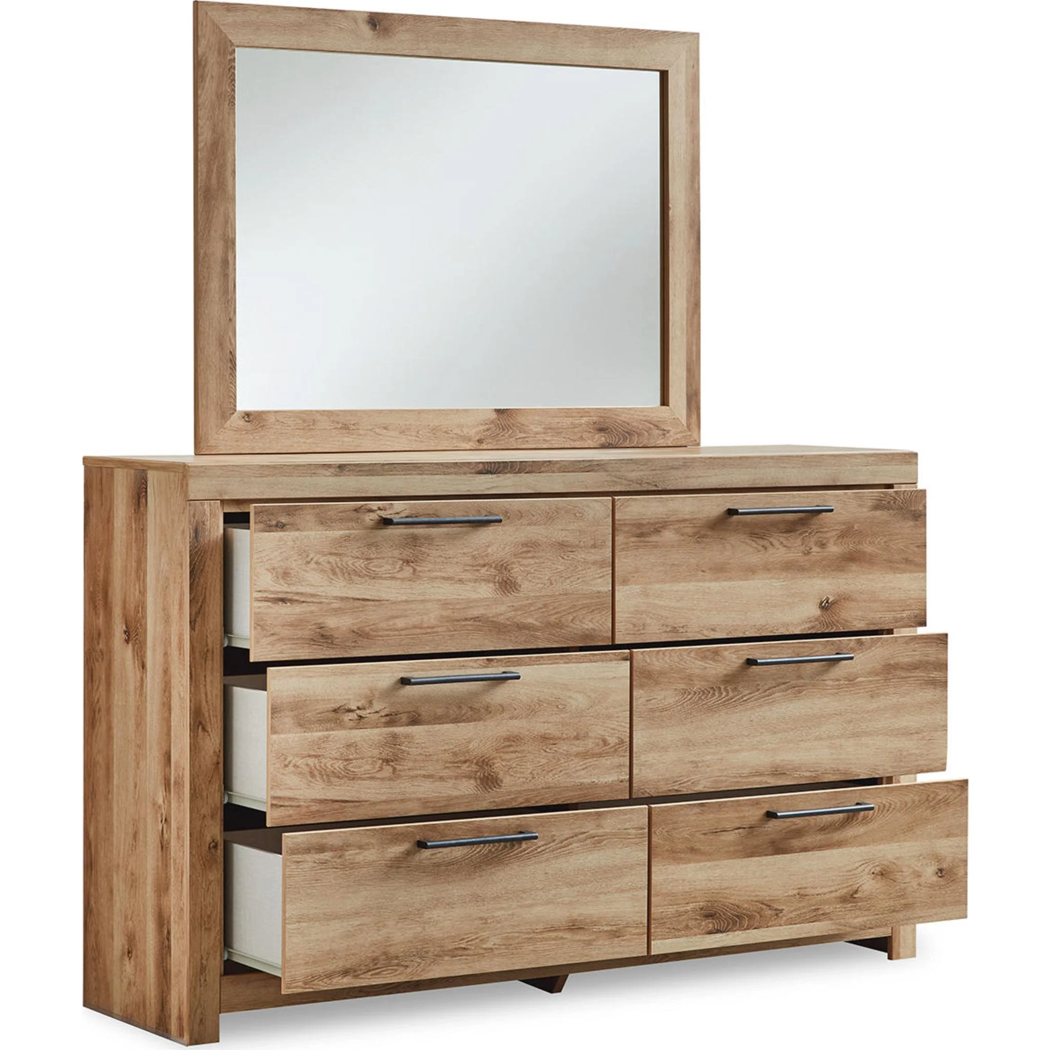 Hyanna 6 Piece Panel Bedroom - Tan Brown - Image 25
