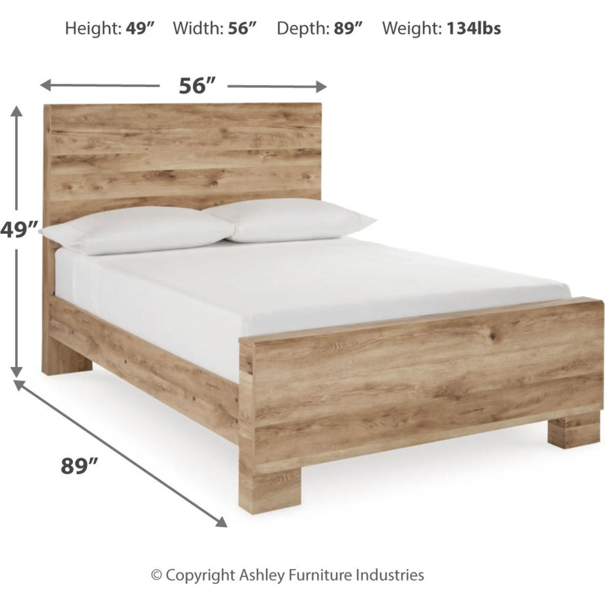 Hyanna 6 Piece Panel Bedroom - Tan Brown - Image 28