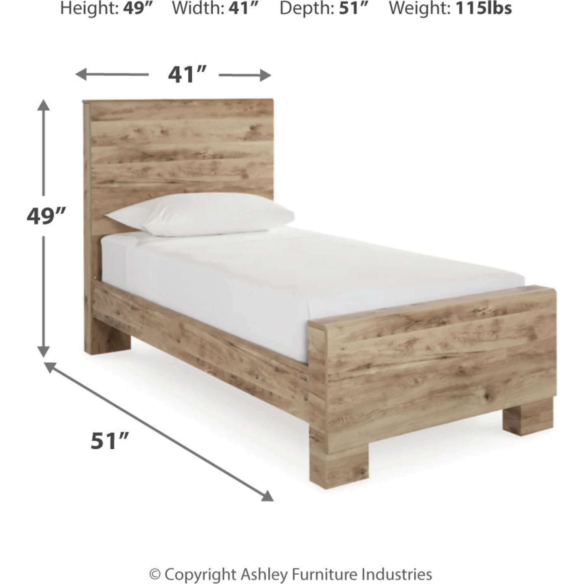 Hyanna 6 Piece Panel Bedroom - Tan Brown - Image 8
