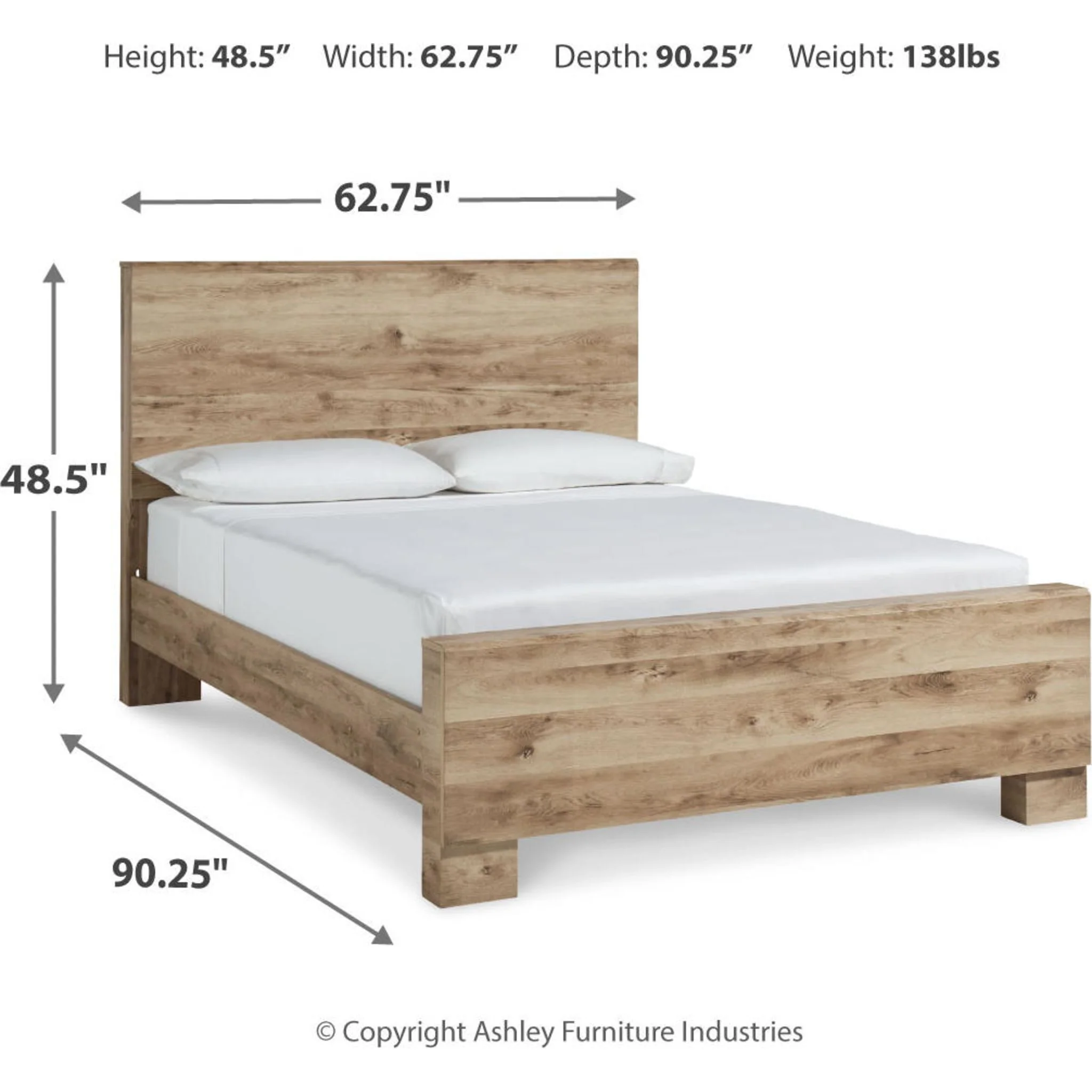 Hyanna 6 Piece Queen Bedroom - Tan - Image 9