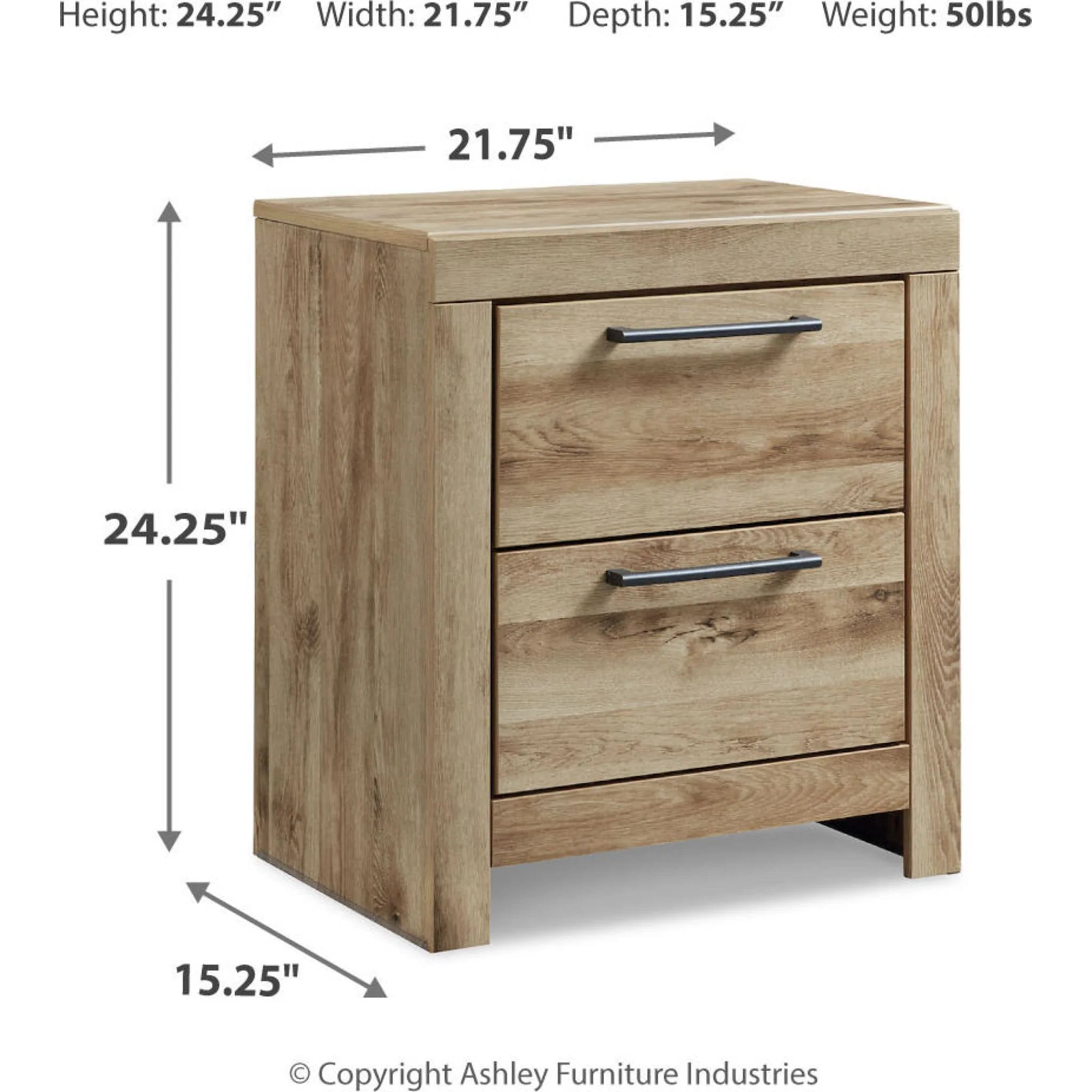 Hyanna 6 Piece Queen Storage Bedroom - Tan Brown - Image 9