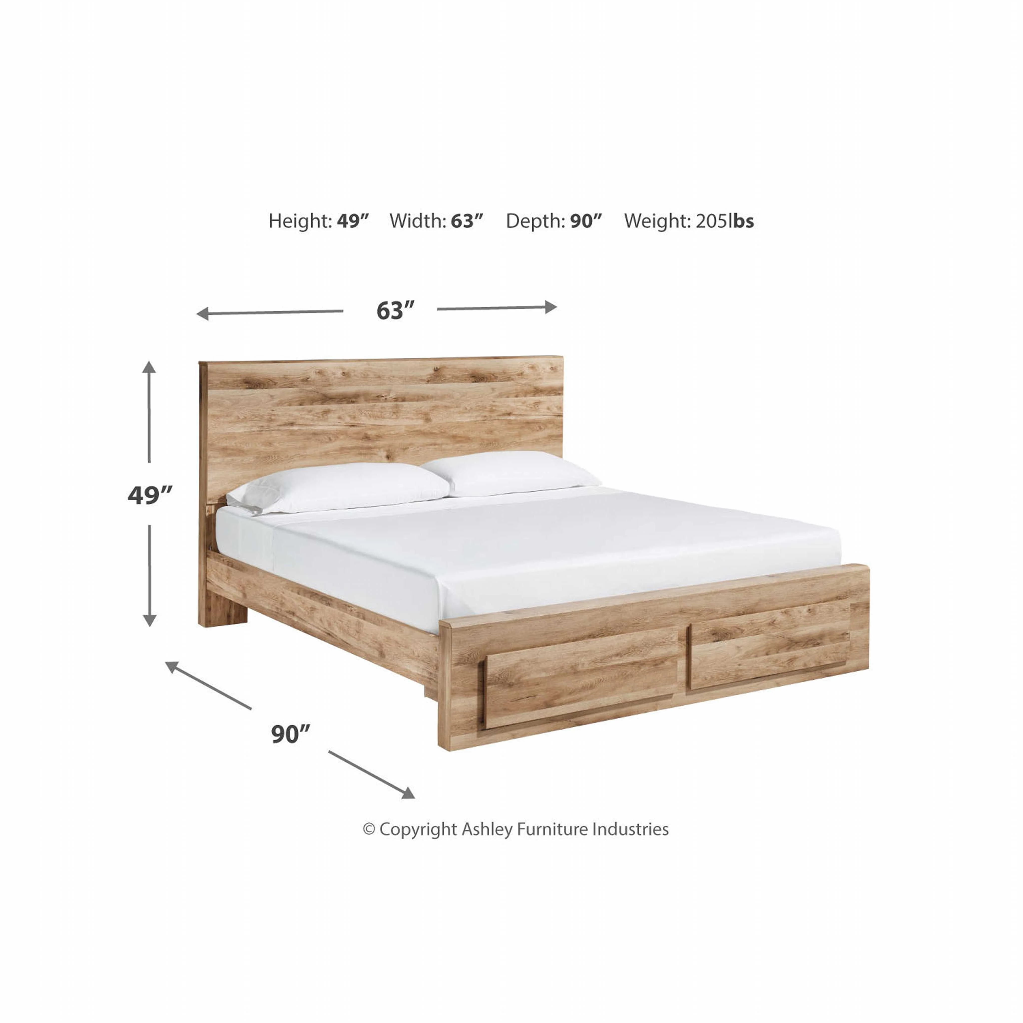 Hyanna 6 Piece Queen Storage Bedroom - Tan Brown - Image 7
