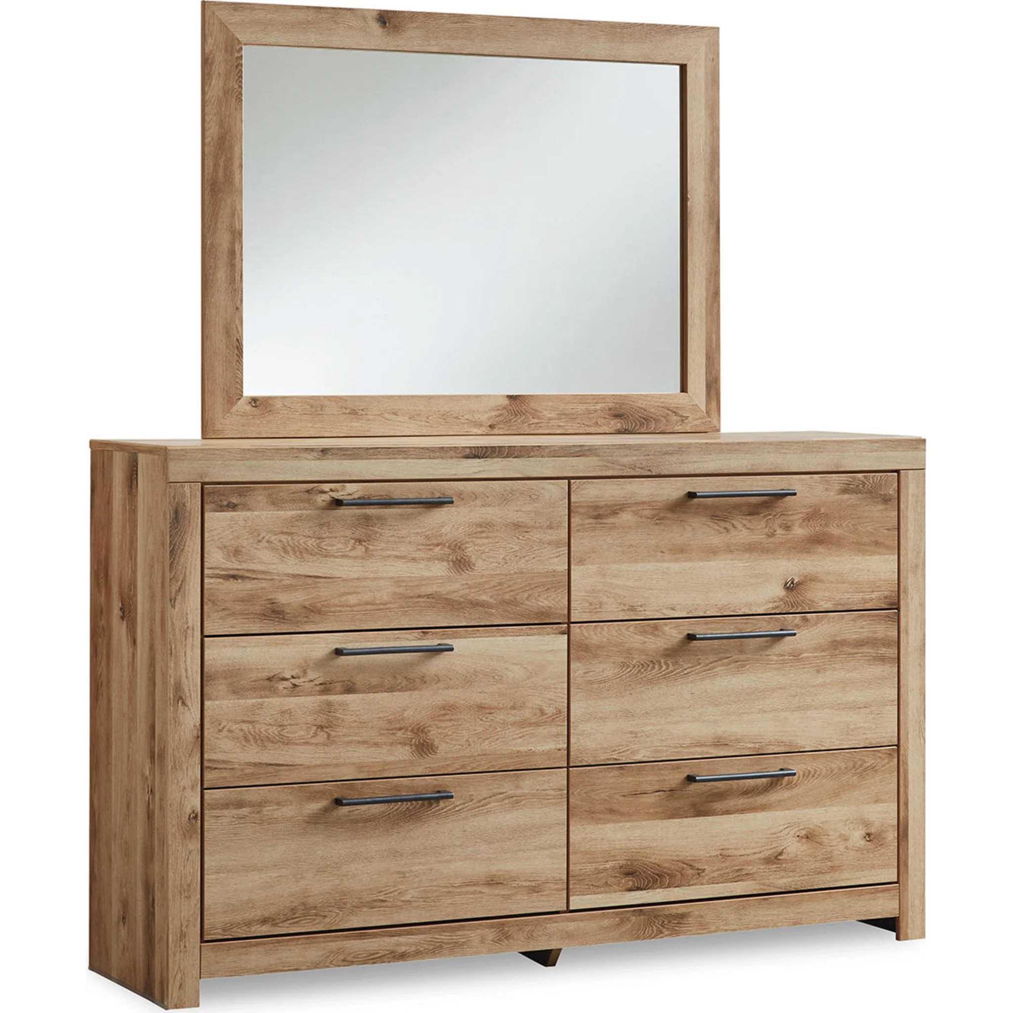 Hyanna 6 Piece Queen Storage Bedroom - Tan Brown - Image 4