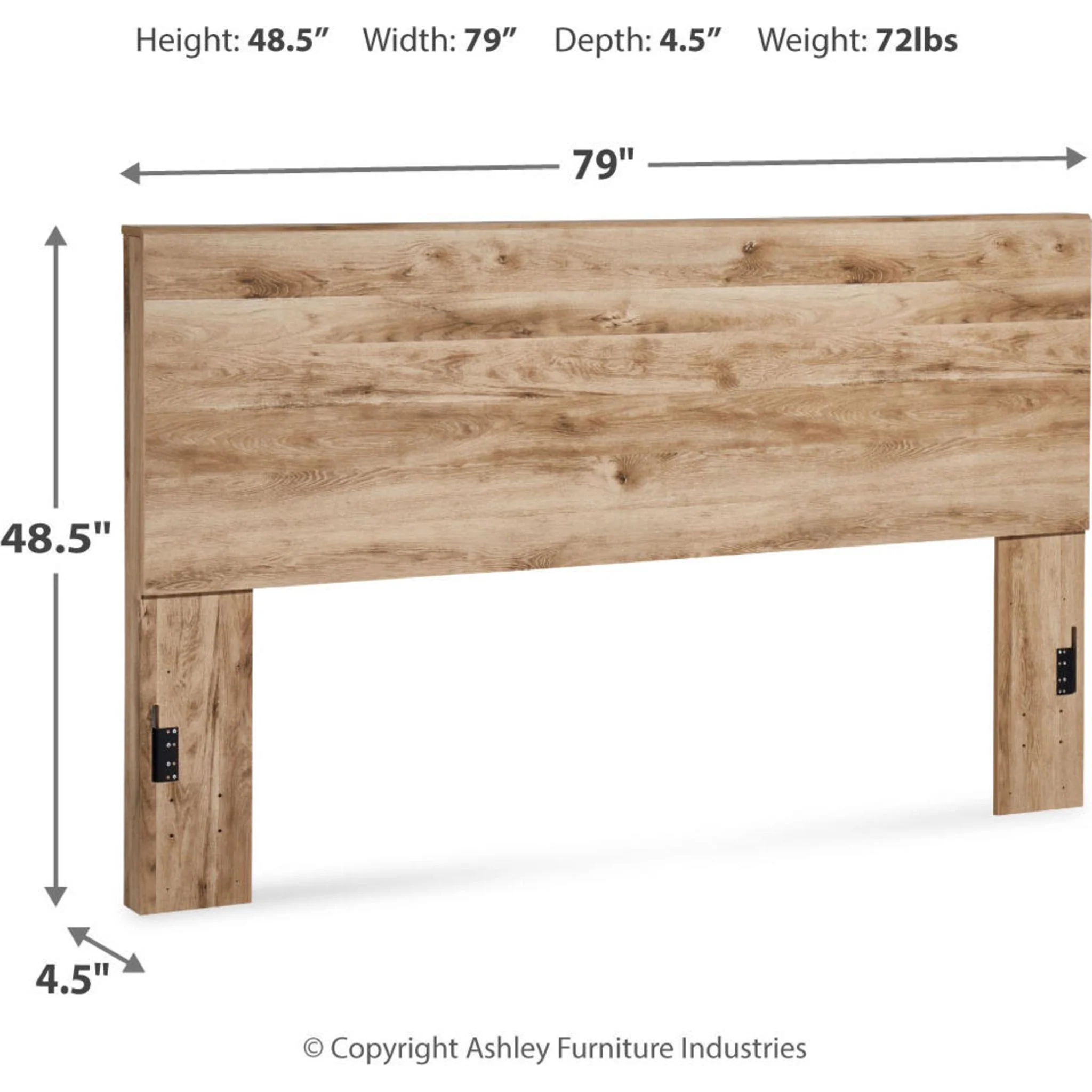 Hyanna King Panel Headboard - Tan Brown - Image 12