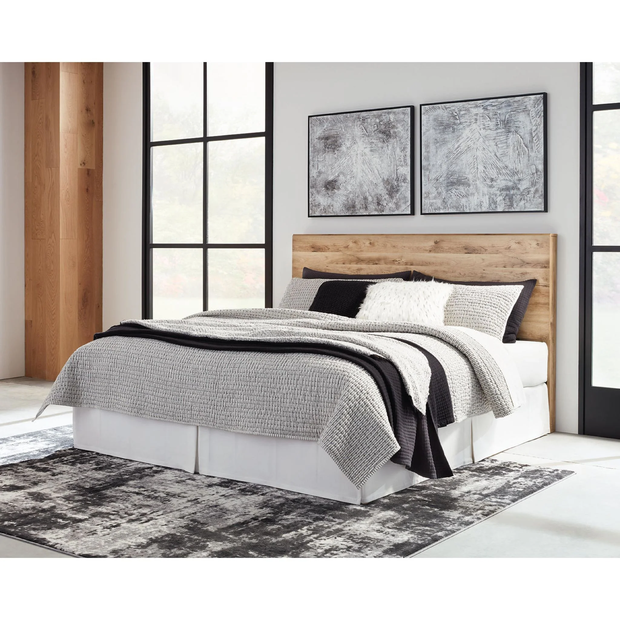 Hyanna King Panel Headboard - Tan Brown - Image 13