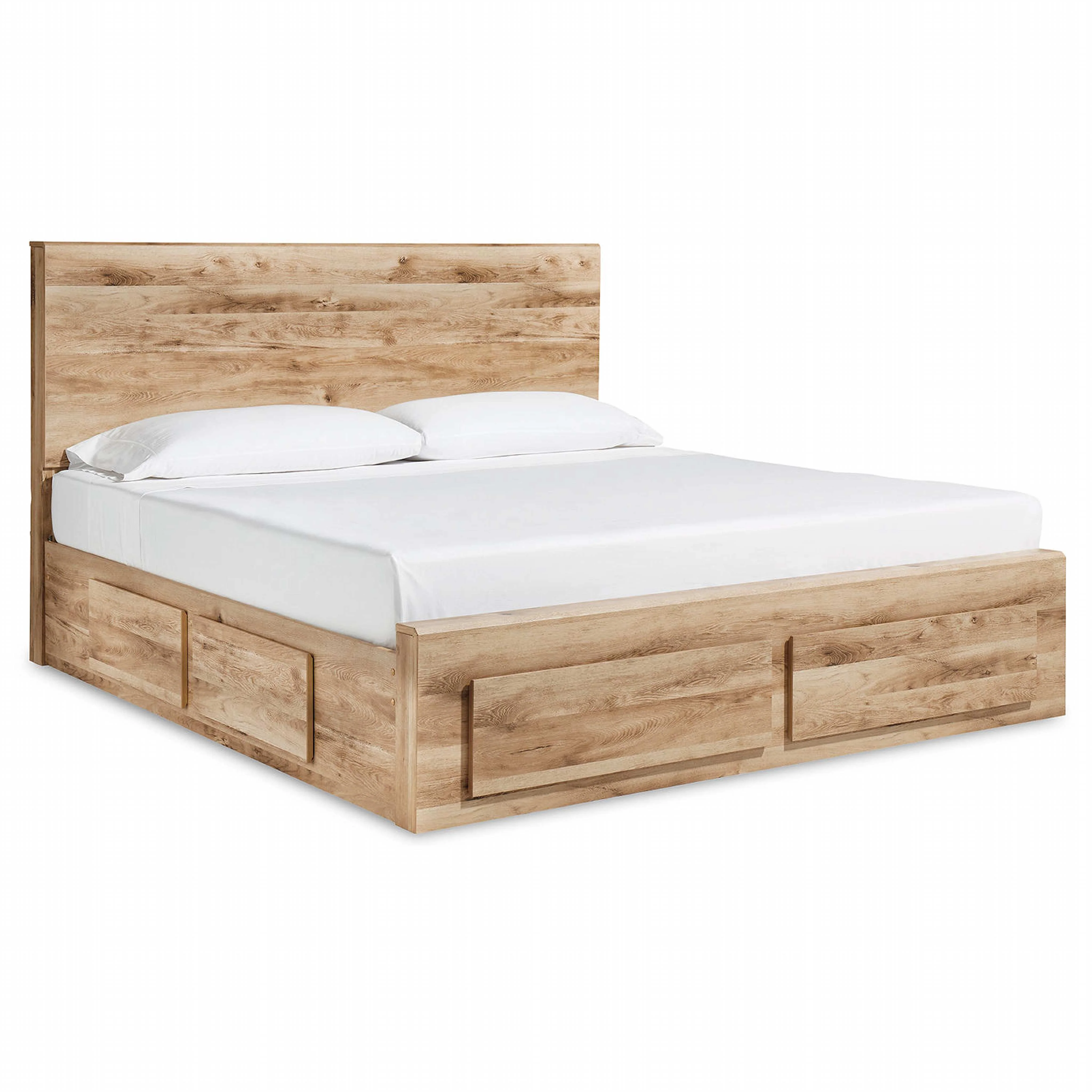 Hyanna King Storage Bed - Tan Brown