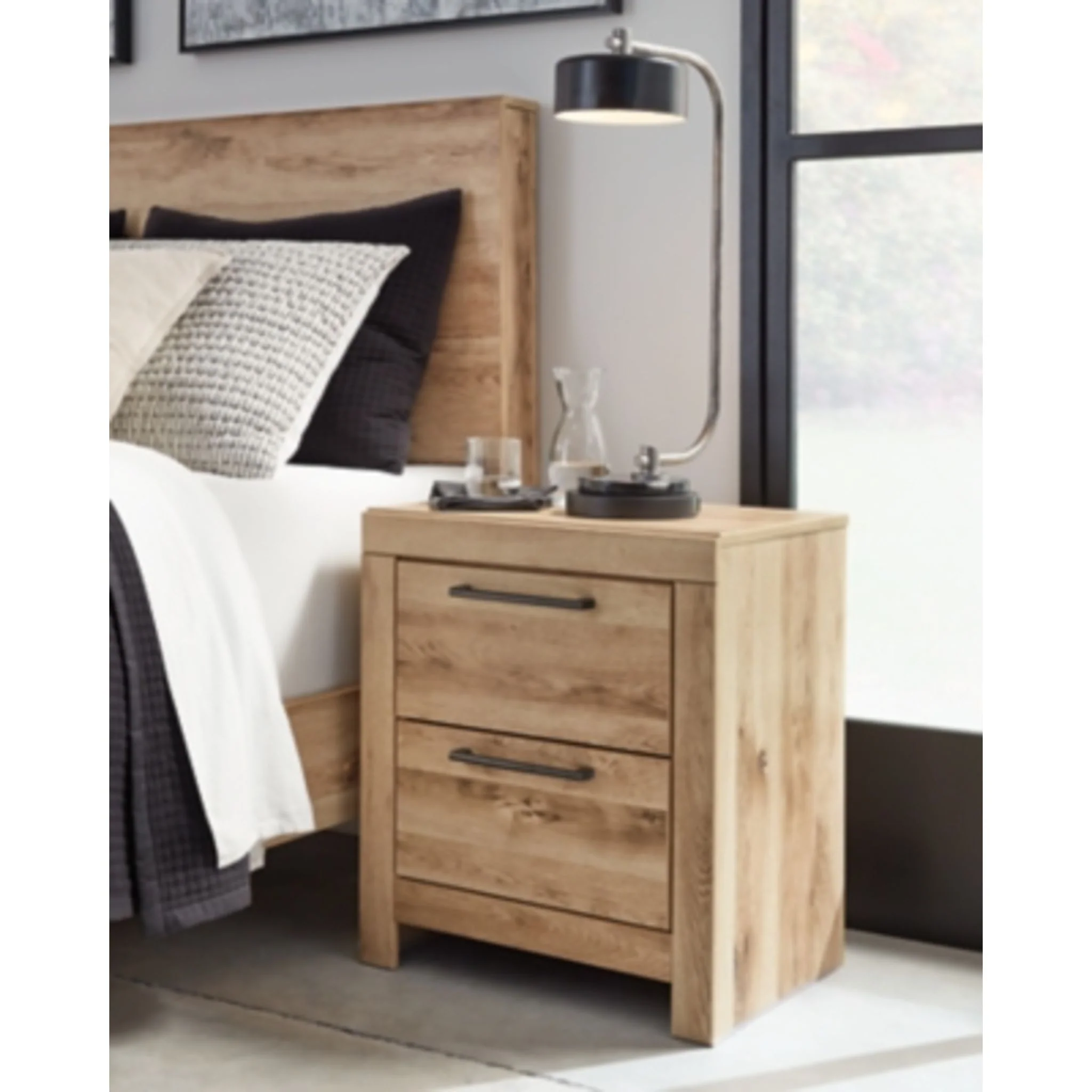 Hyanna Nightstand - Tan Brown - Image 19