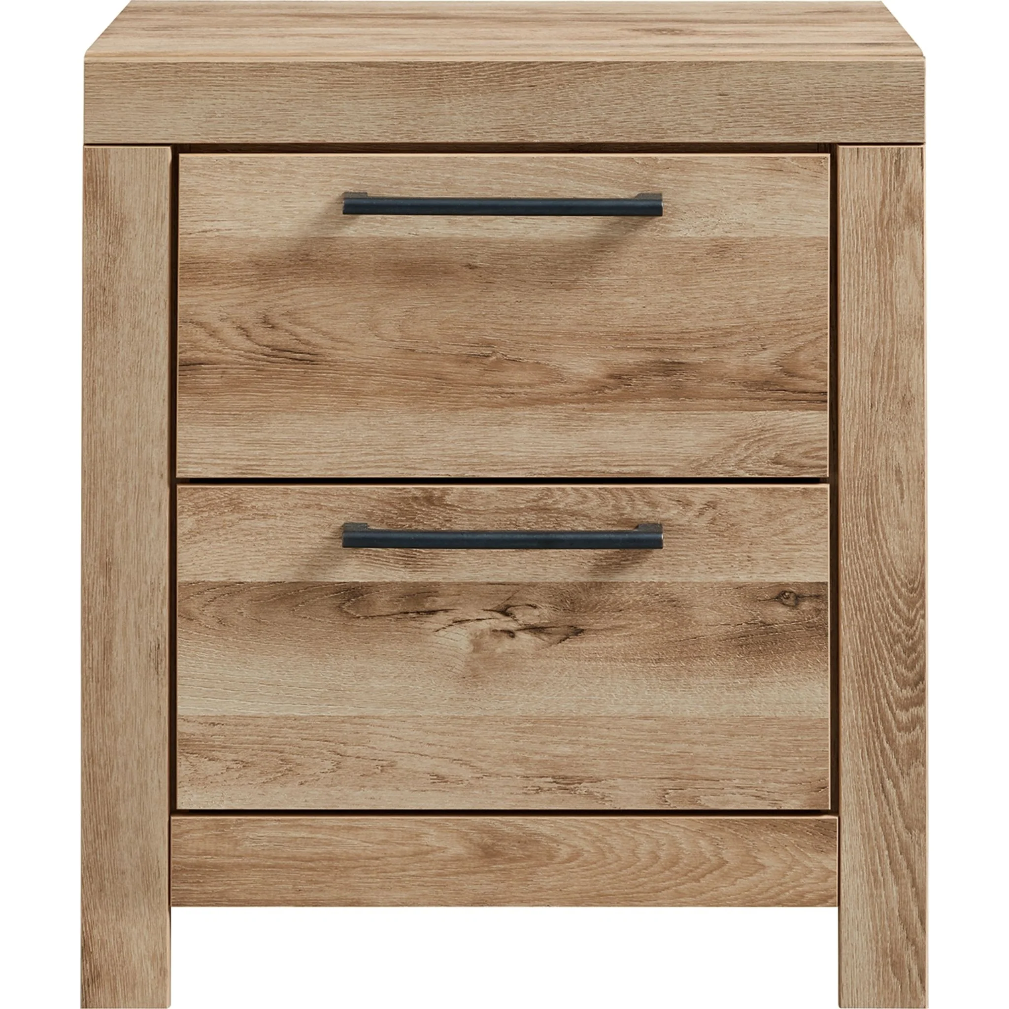 Hyanna Nightstand - Tan Brown - Image 4