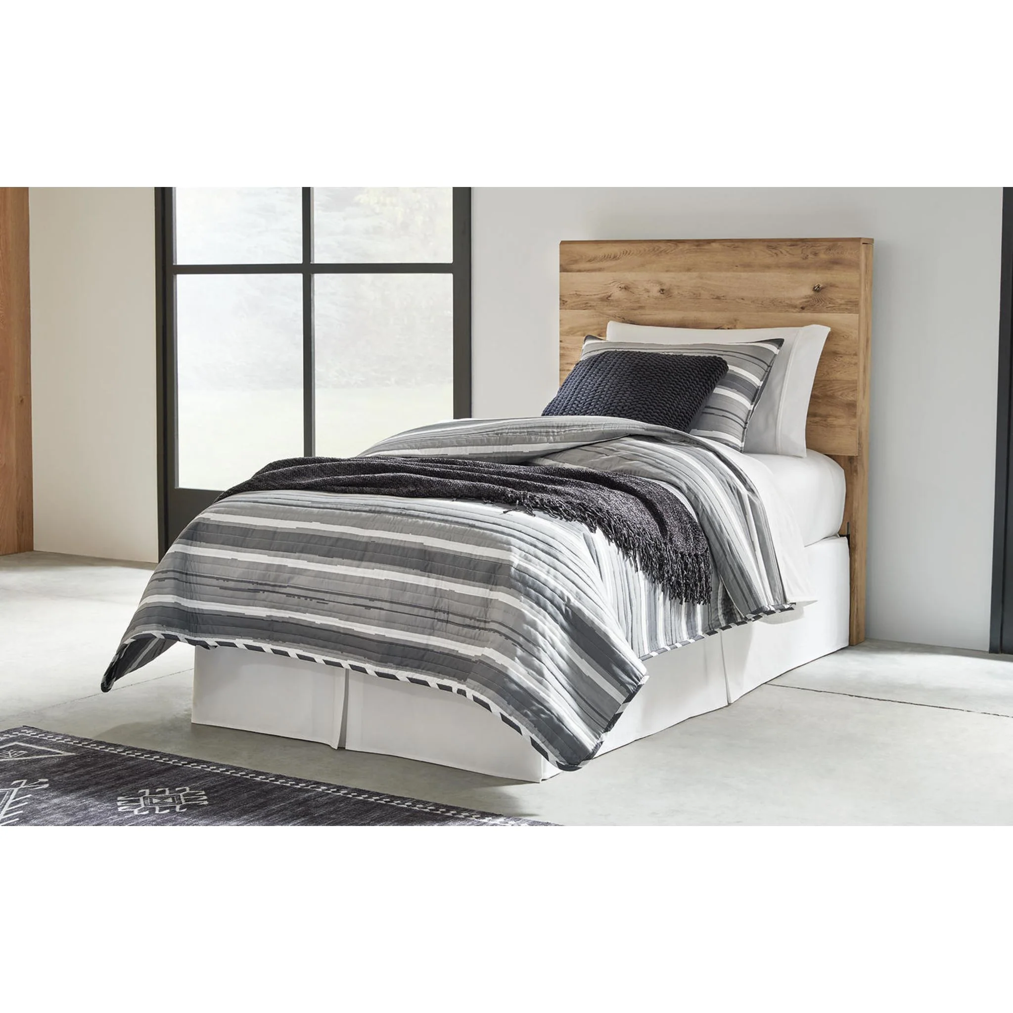 Hyanna Panel Headboard - Tan Brown - Image 5