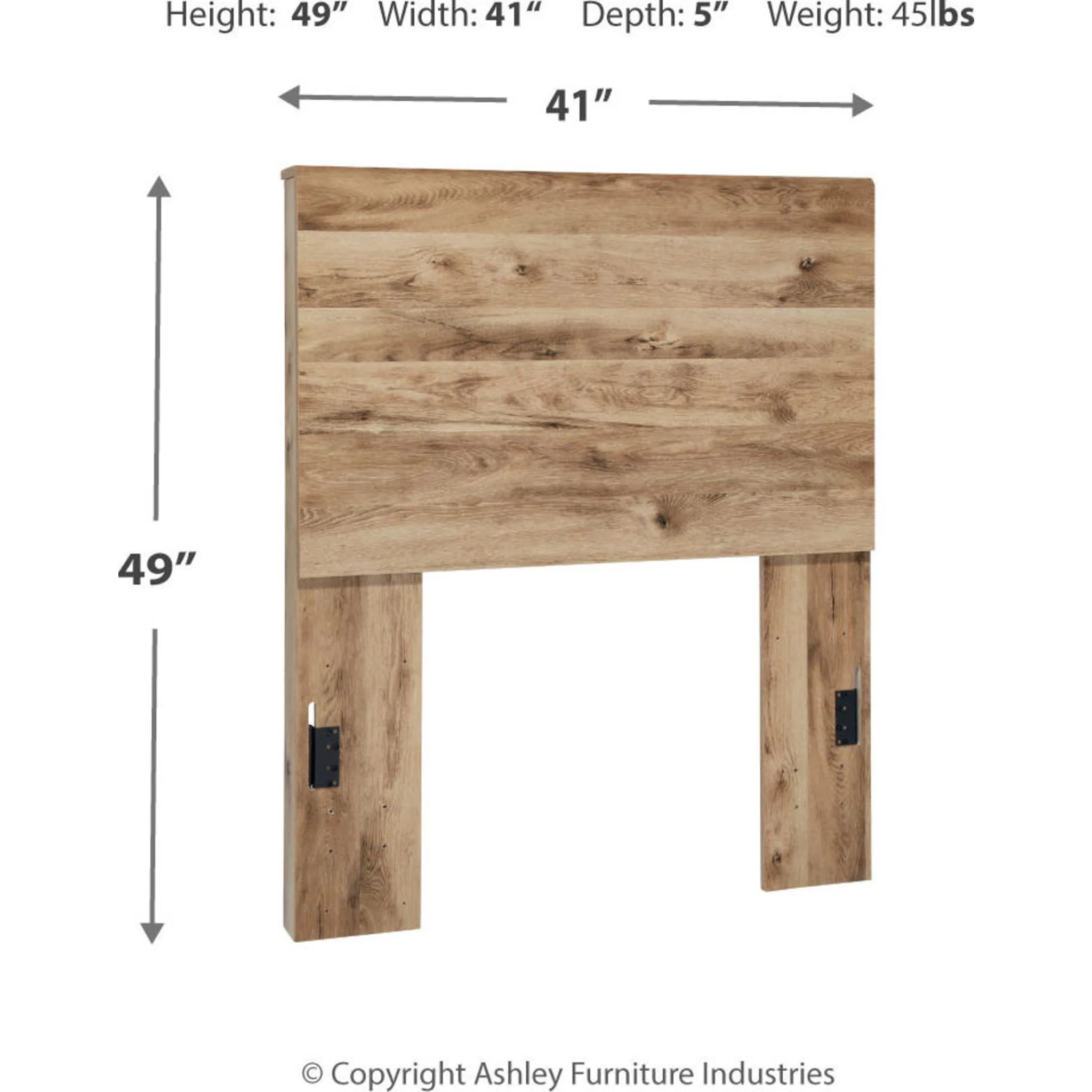 Hyanna Panel Headboard - Tan Brown - Image 7