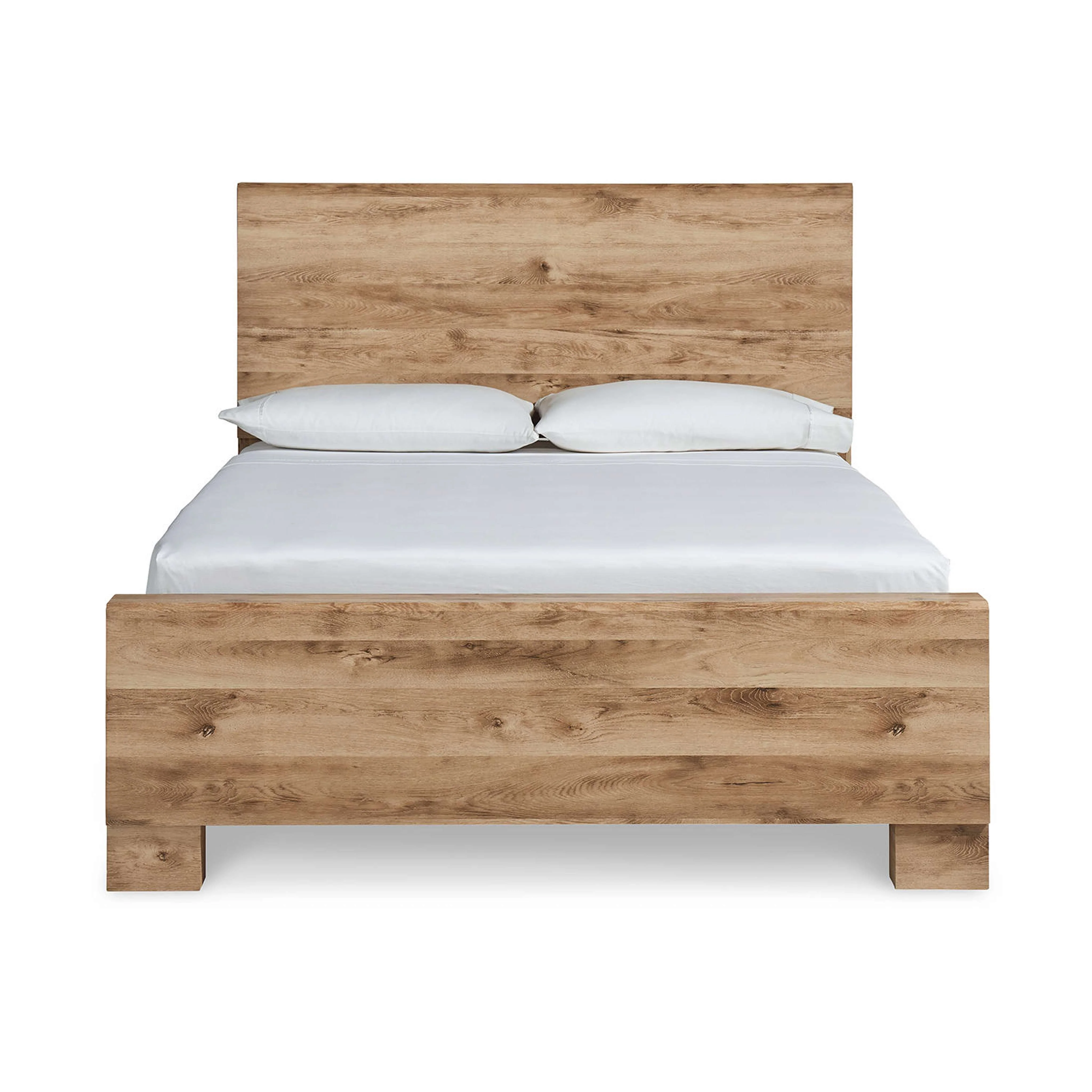 Hyanna Panel Bed - Tan Brown - Image 11