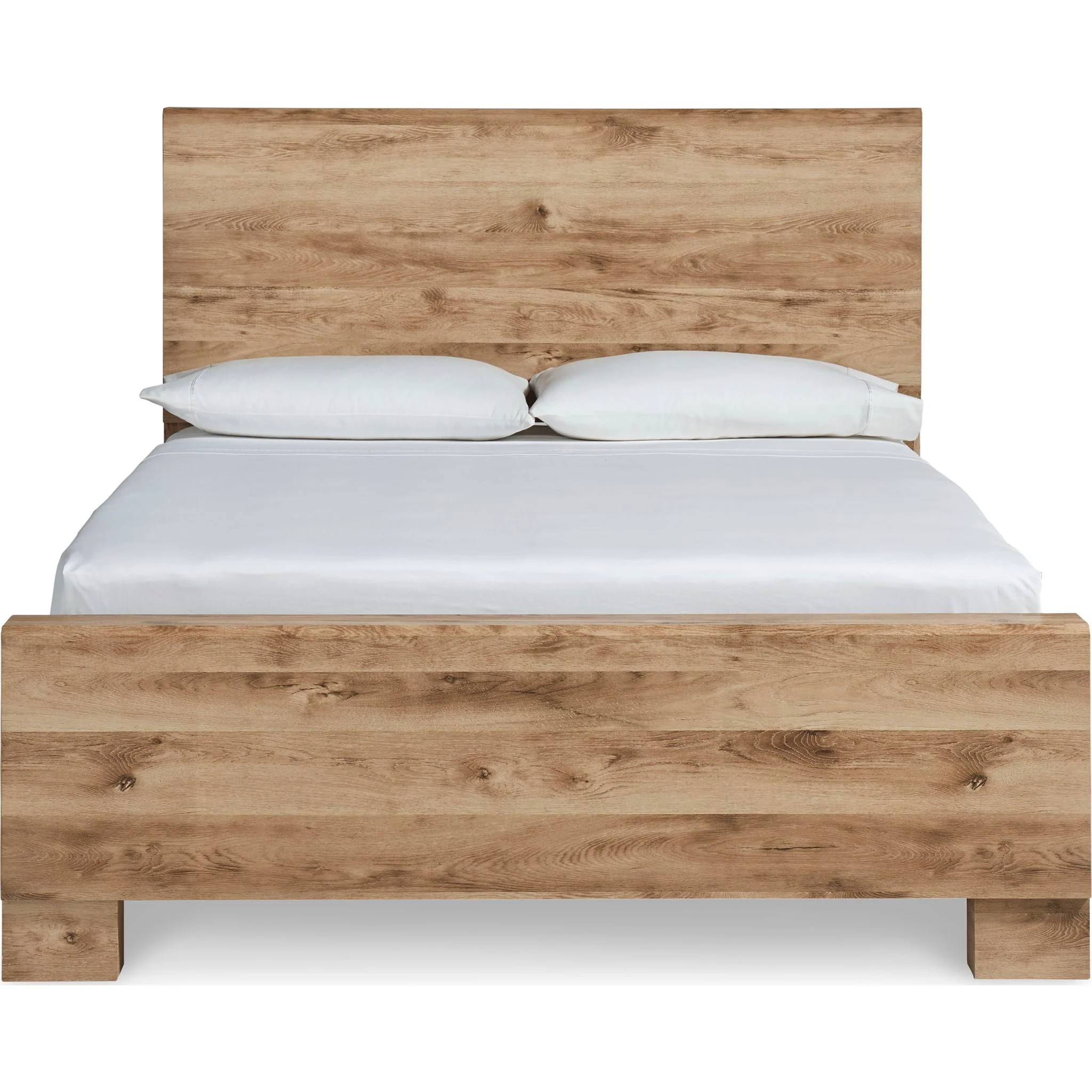 Hyanna Panel Bed - Tan Brown - Image 3