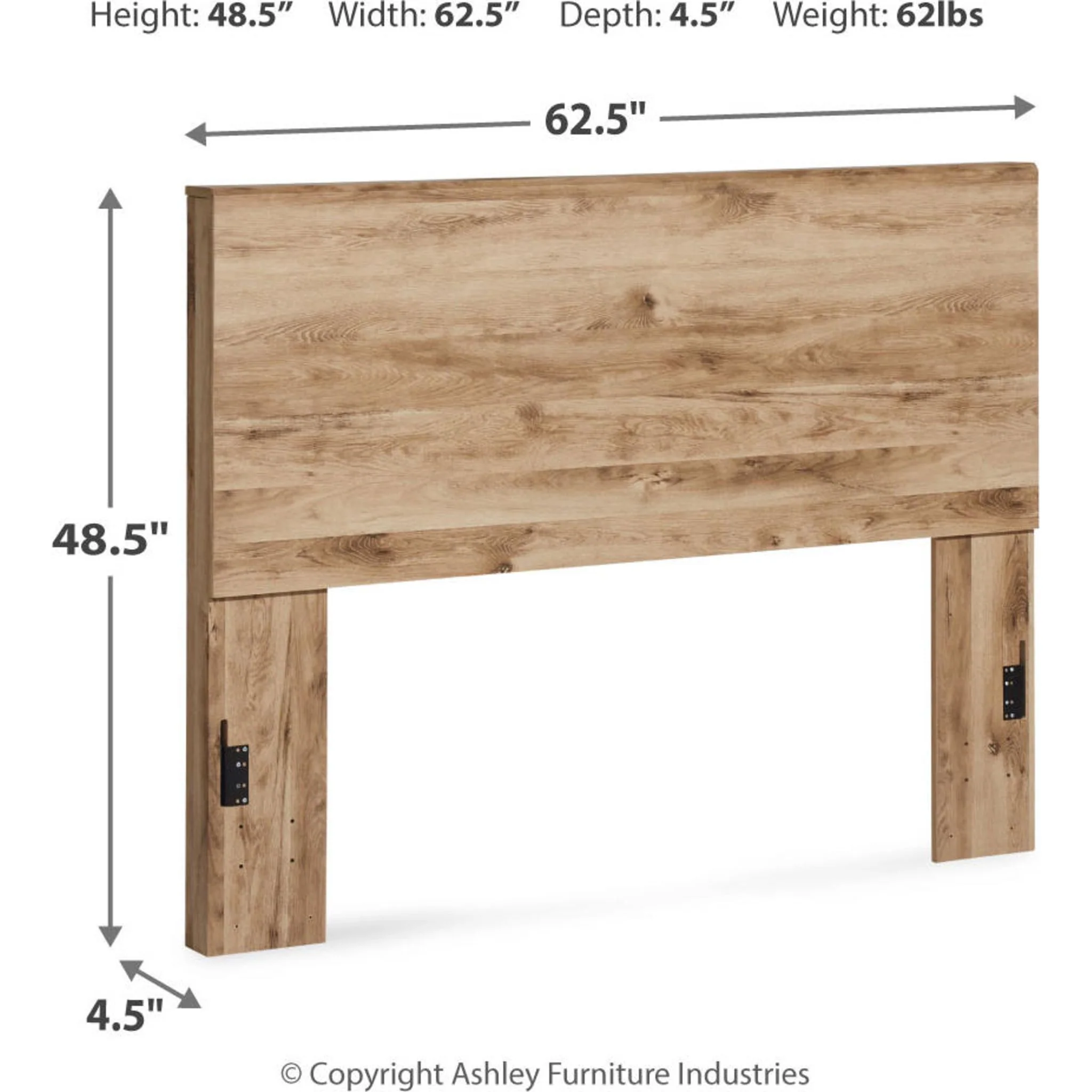 Hyanna Queen Panel Headboard - Tan Brown - Image 12