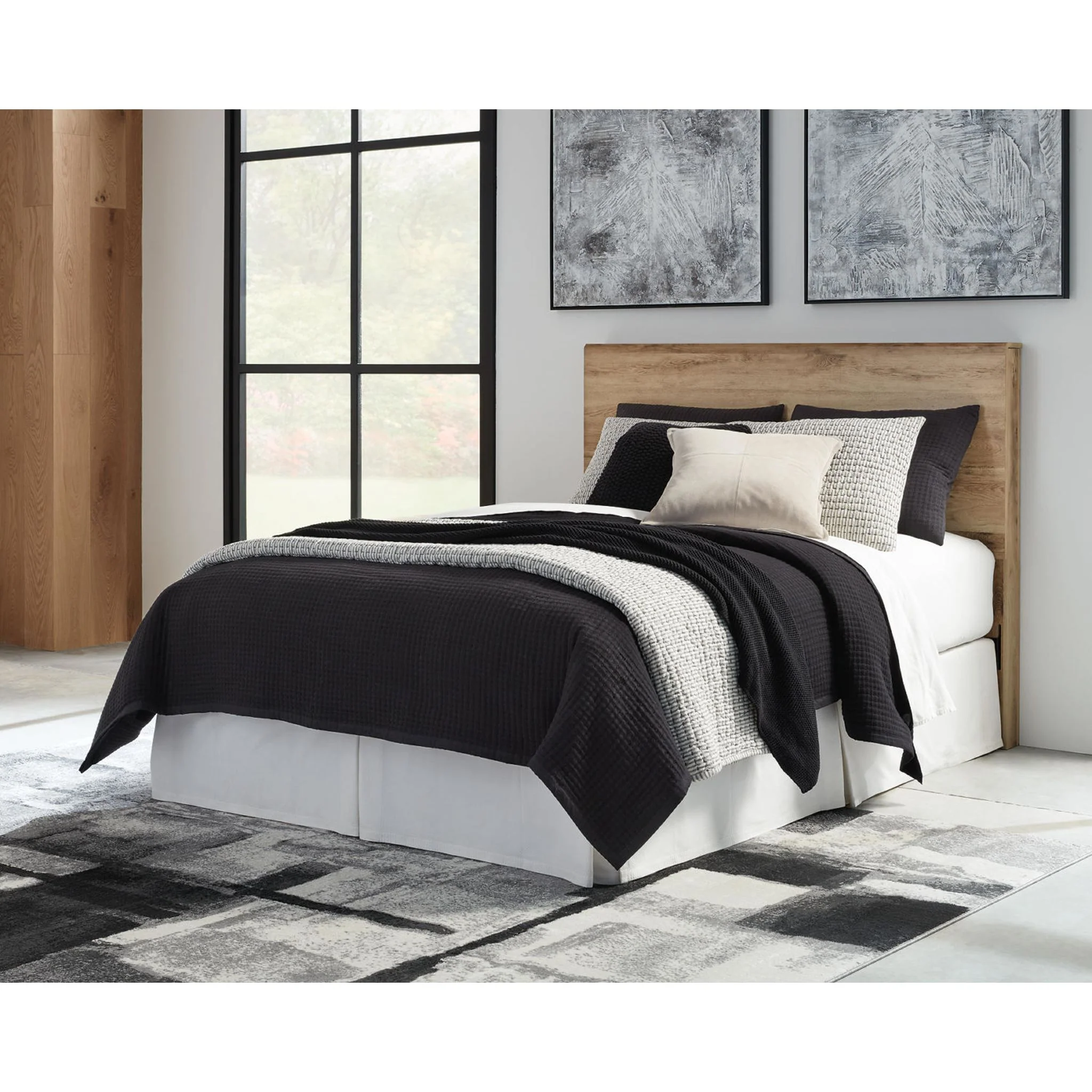 Hyanna Queen Panel Headboard - Tan Brown - Image 13