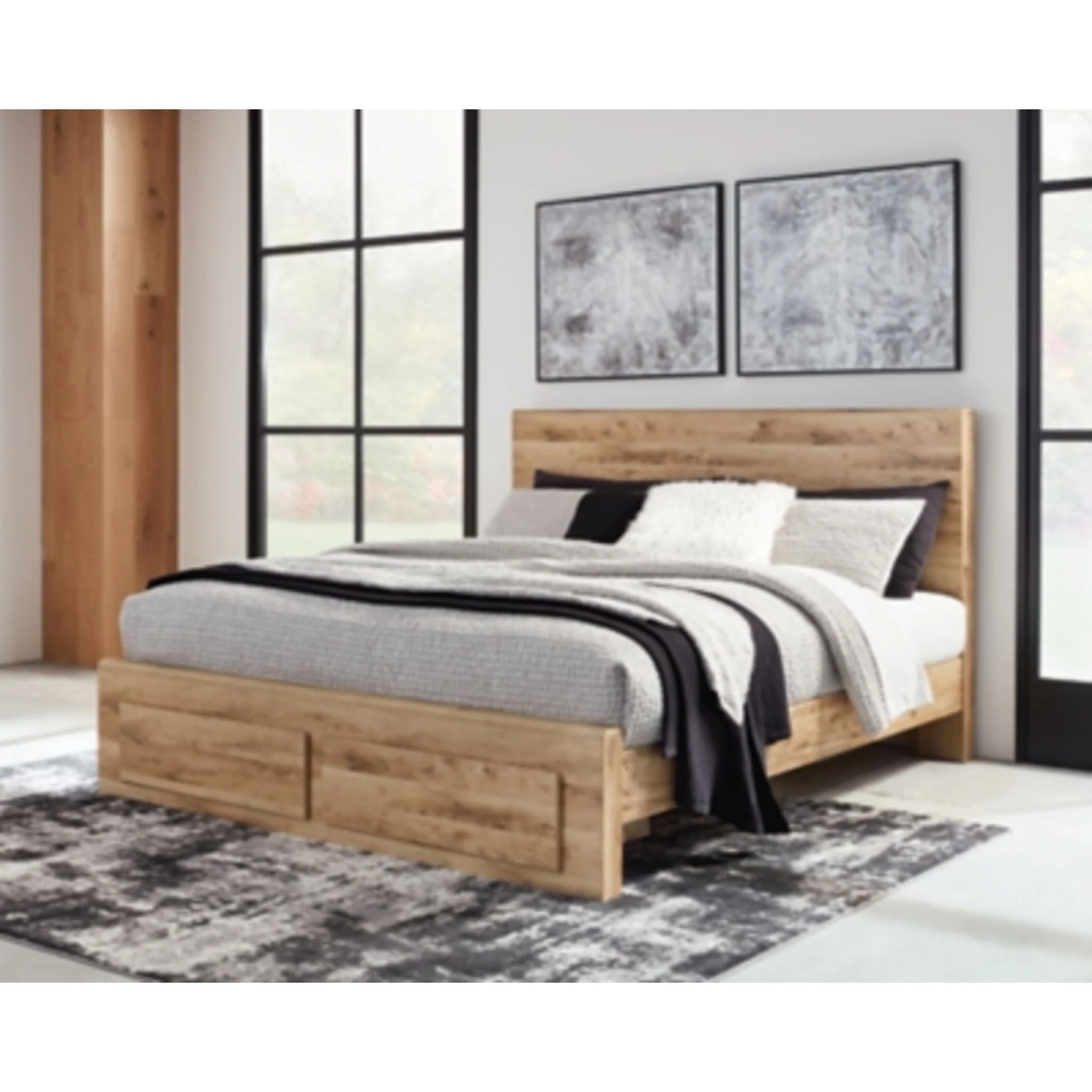 Hyanna Storage Bed - Tan - Image 2