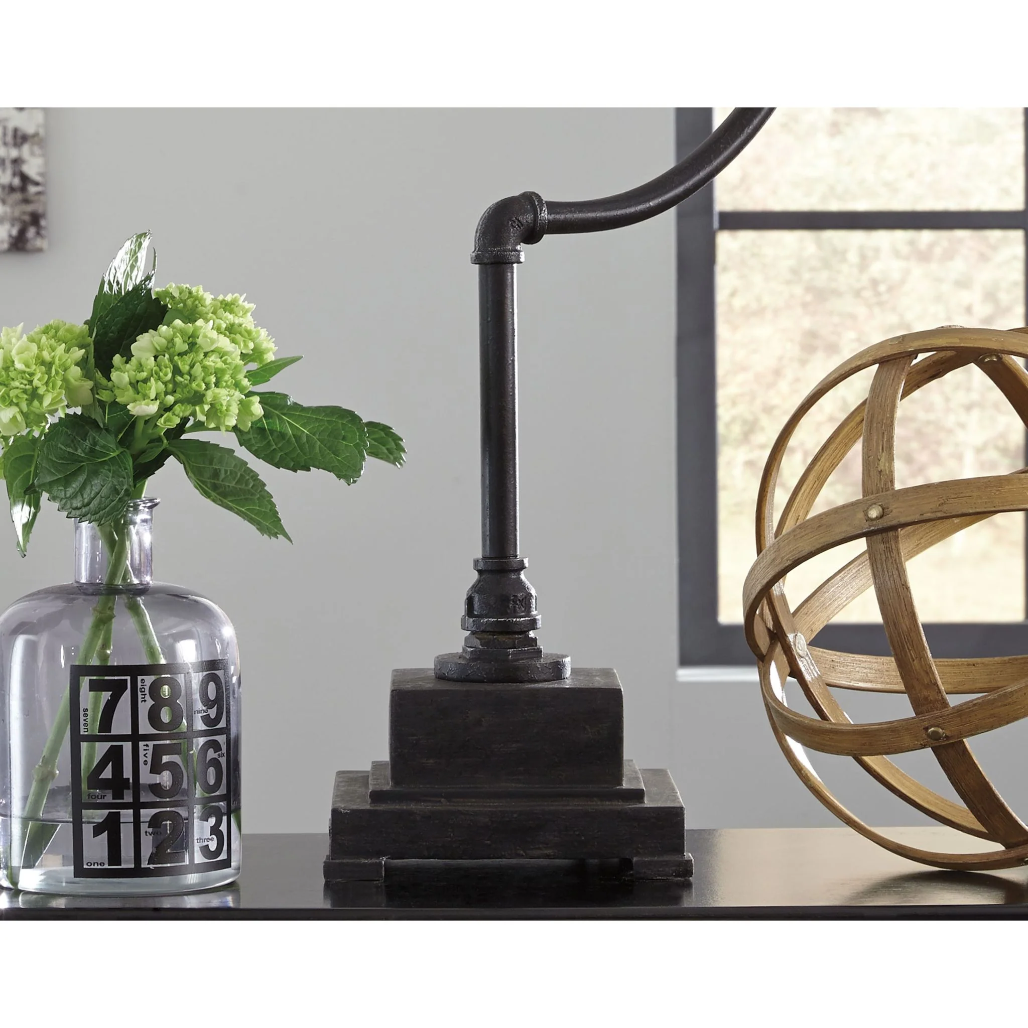 Jae Desk Lamp - Antique Black 33.25" - Image 10