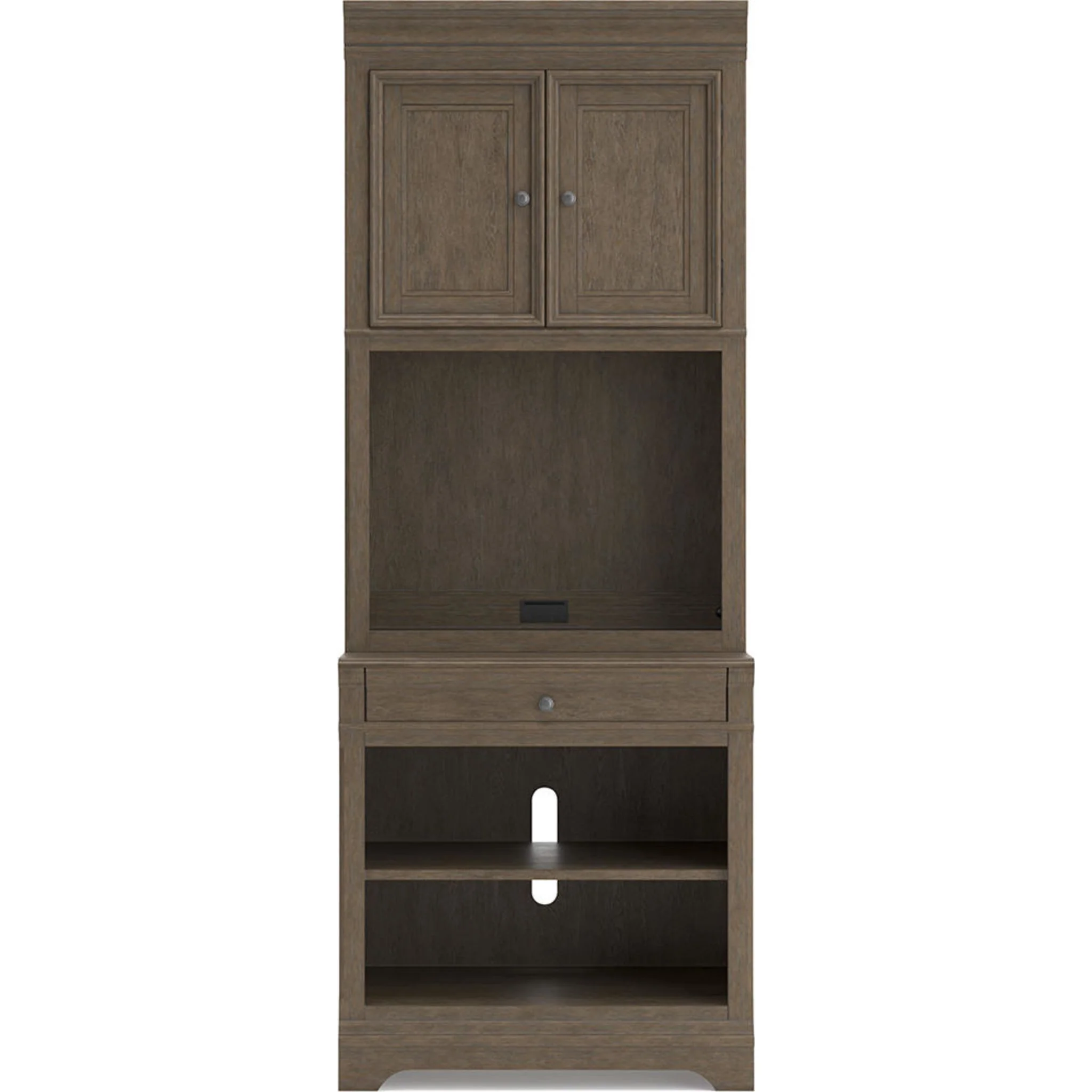 Janismore Bookcase - Weathered Gray - Image 5