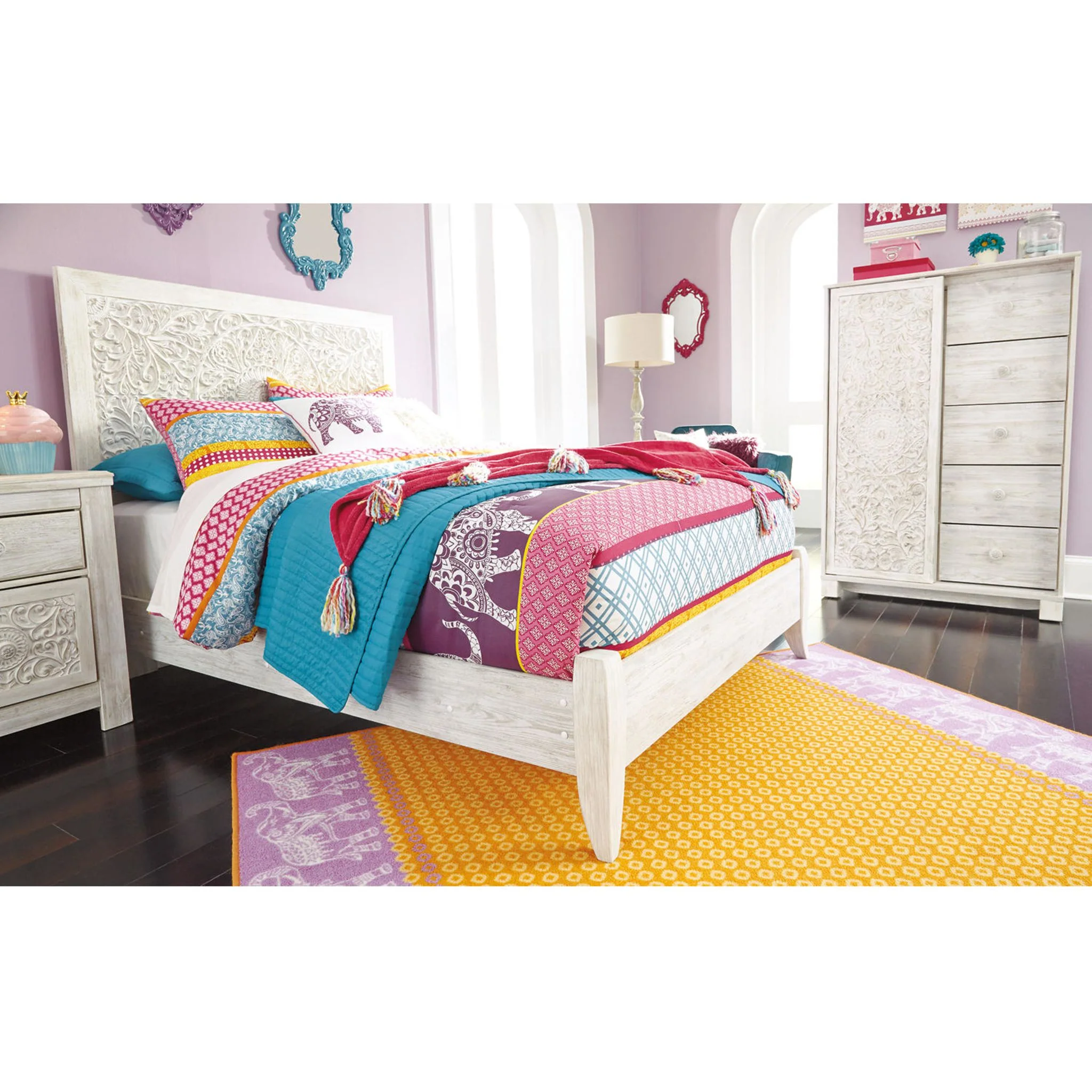 Jareth Panel Headboard - Image 19