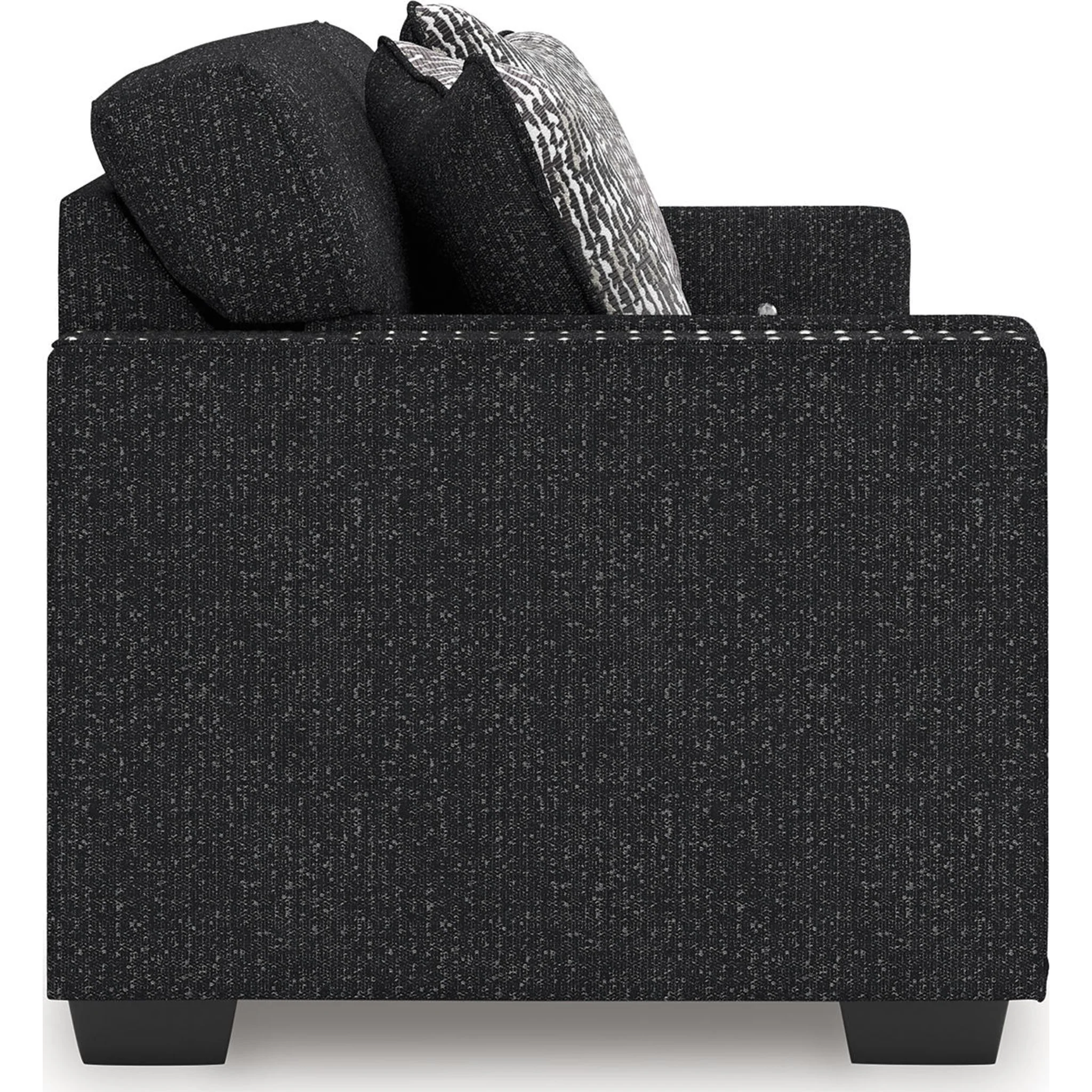 Jasmine Peaks Sofa - Coal - Image 7