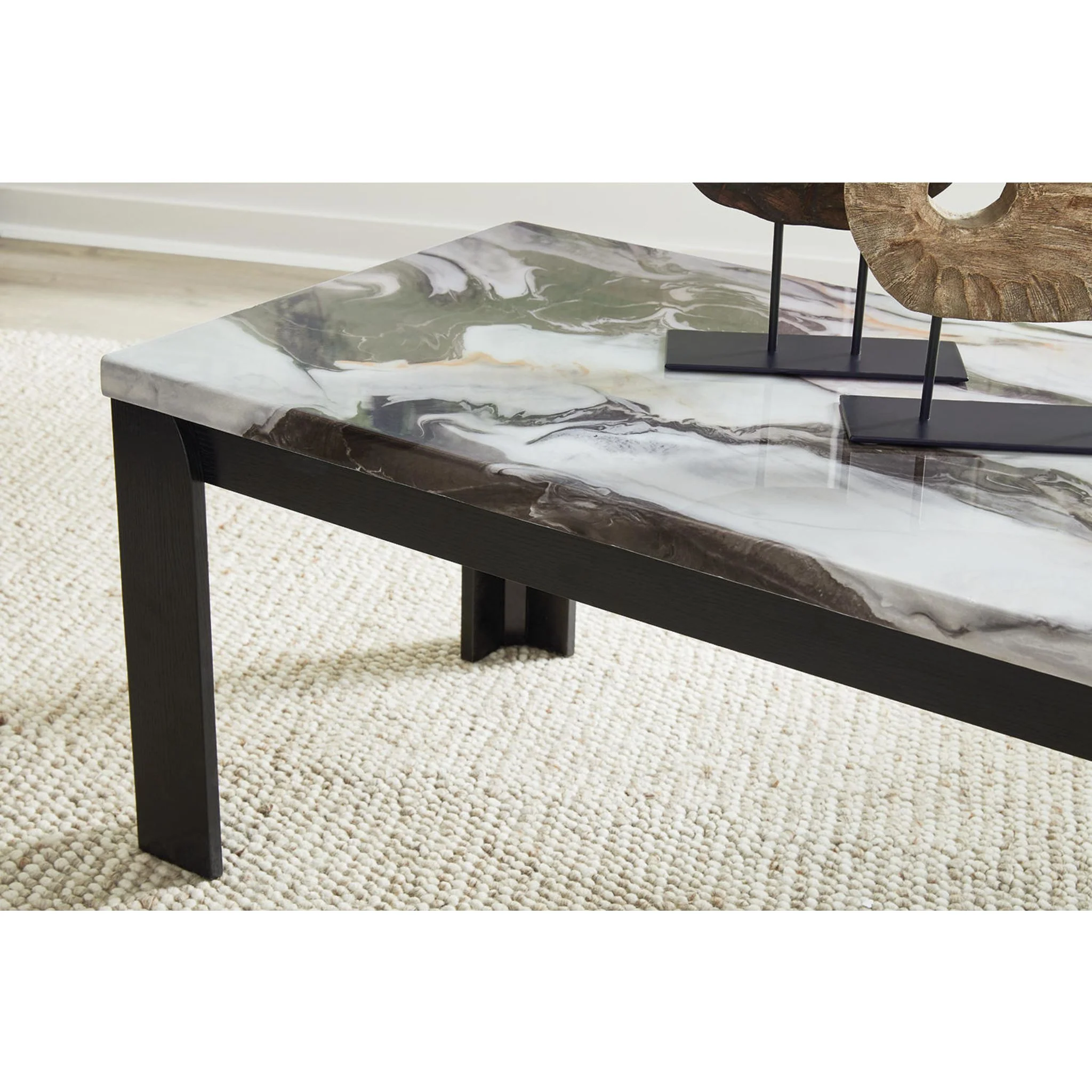 Jazmore 3 Pack Tables - Dark Brown - Image 5