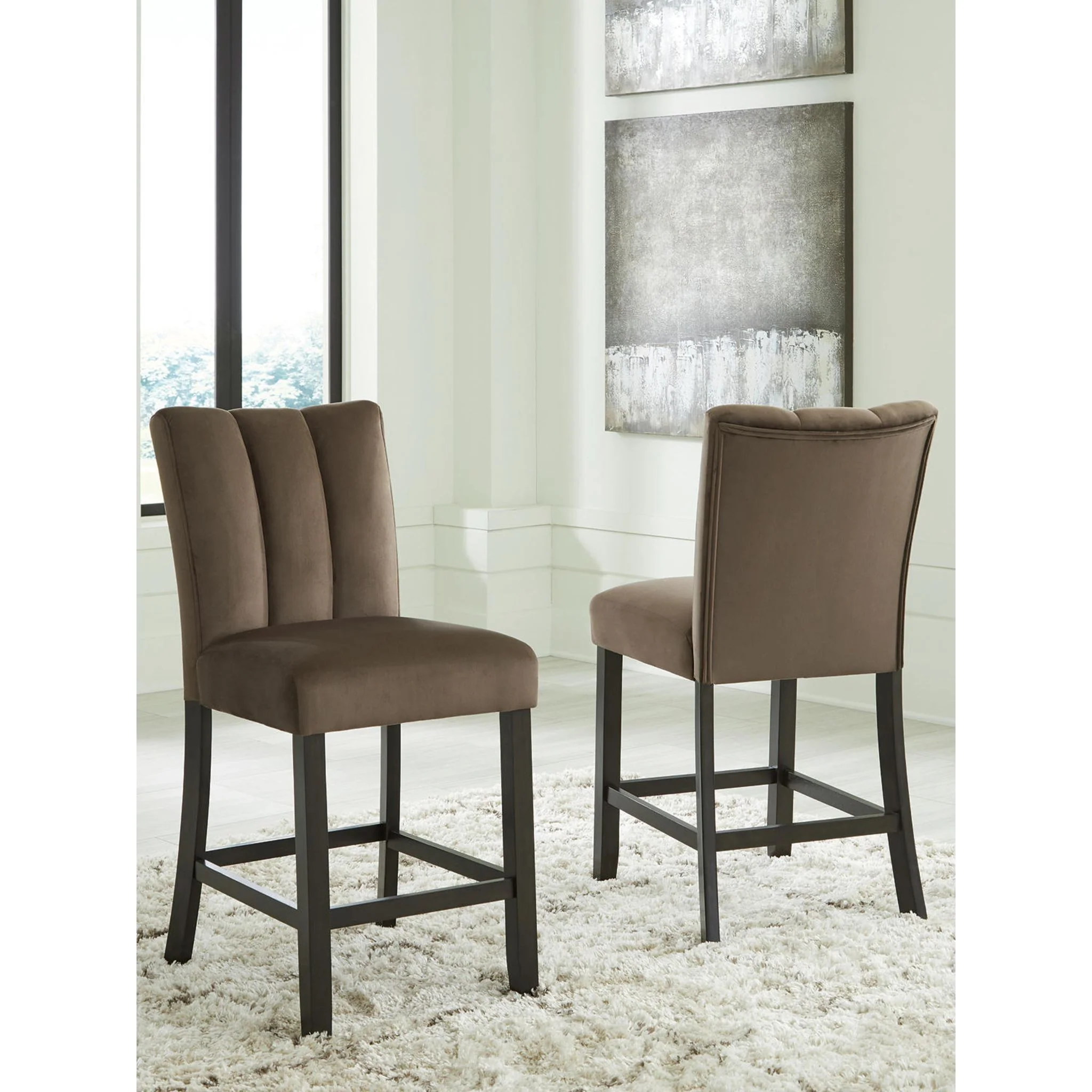 Jeshina Counter Height Stool - Mocha - (PCD581-124) - Image 3